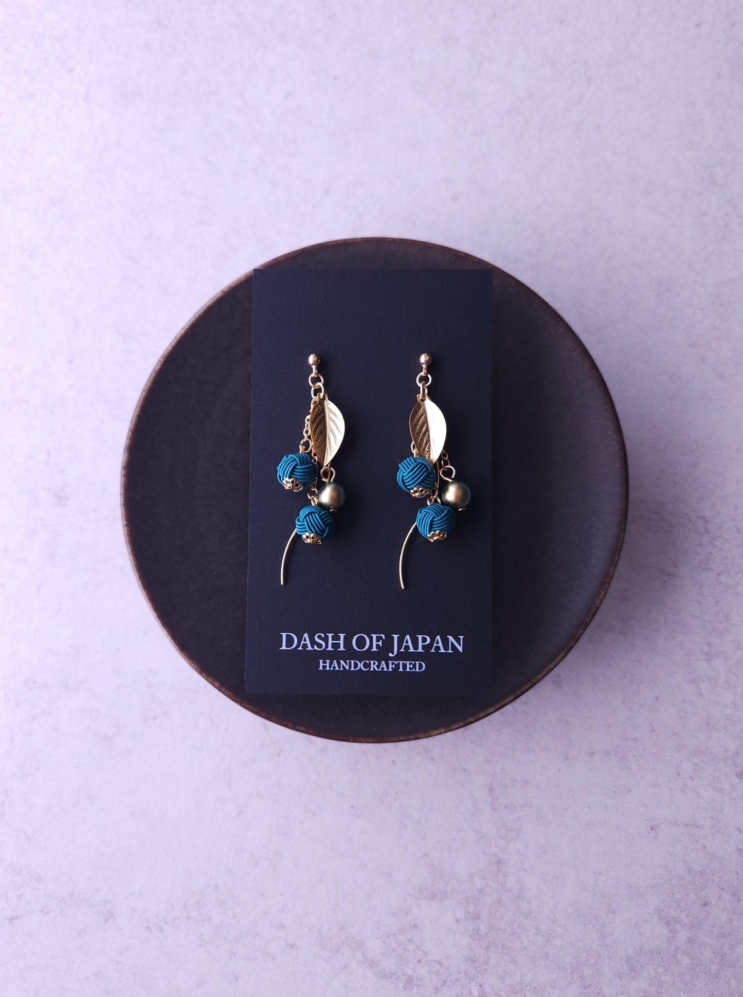 Flower Drop - Teal Green