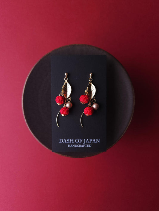 Flower Drop - Red