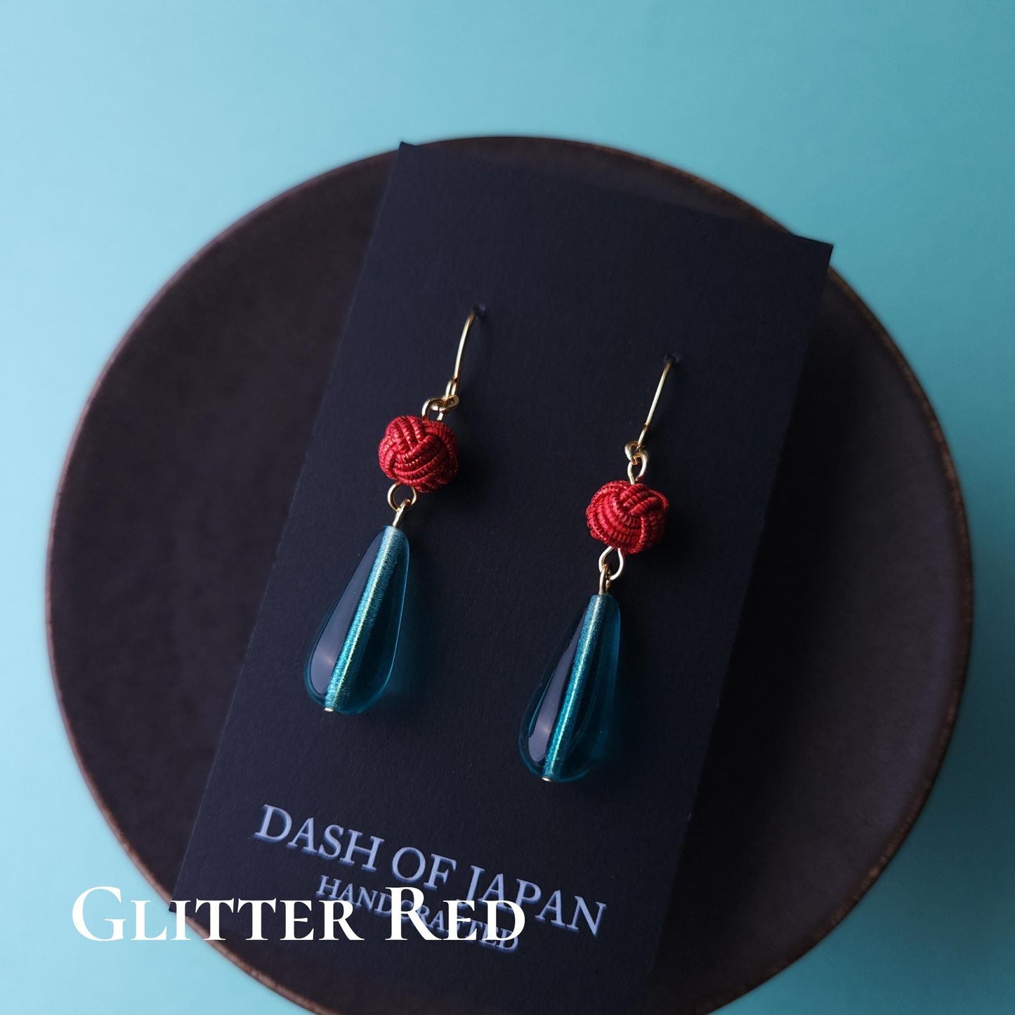 Teardrop - Blue and Red