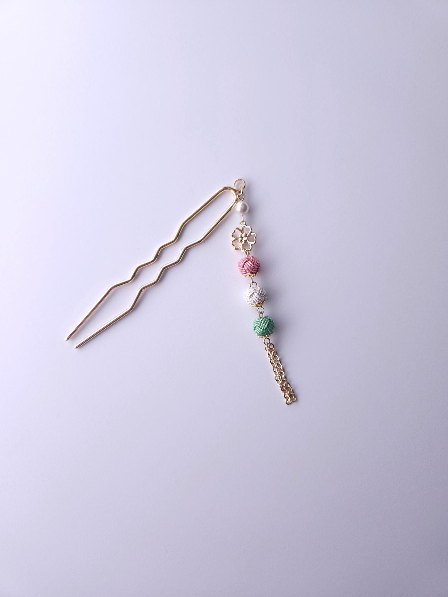 Kanzashi - Sakura Dango
