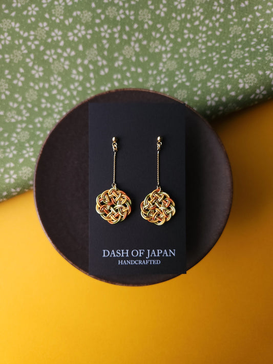 Kesa Drop - Orange Green