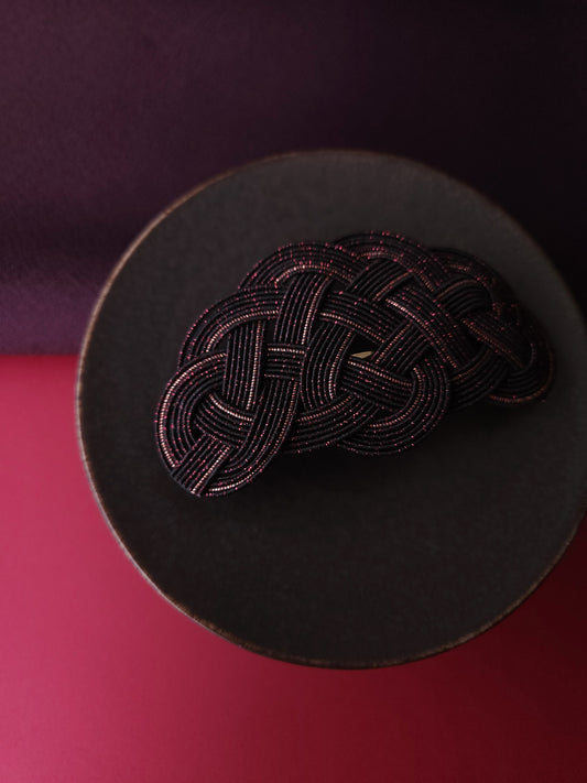 Hair Barrette - Galaxy Pink