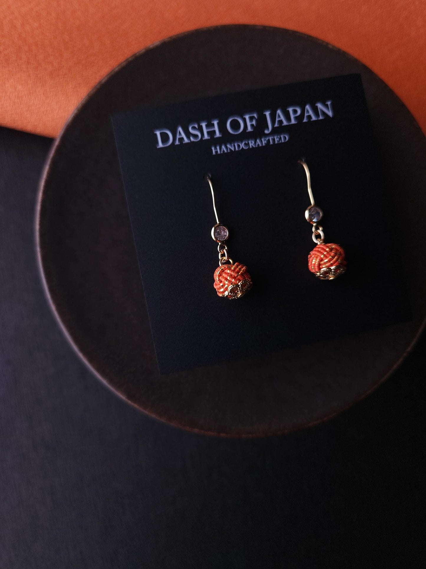 Simple Drop - Orange and Gold
