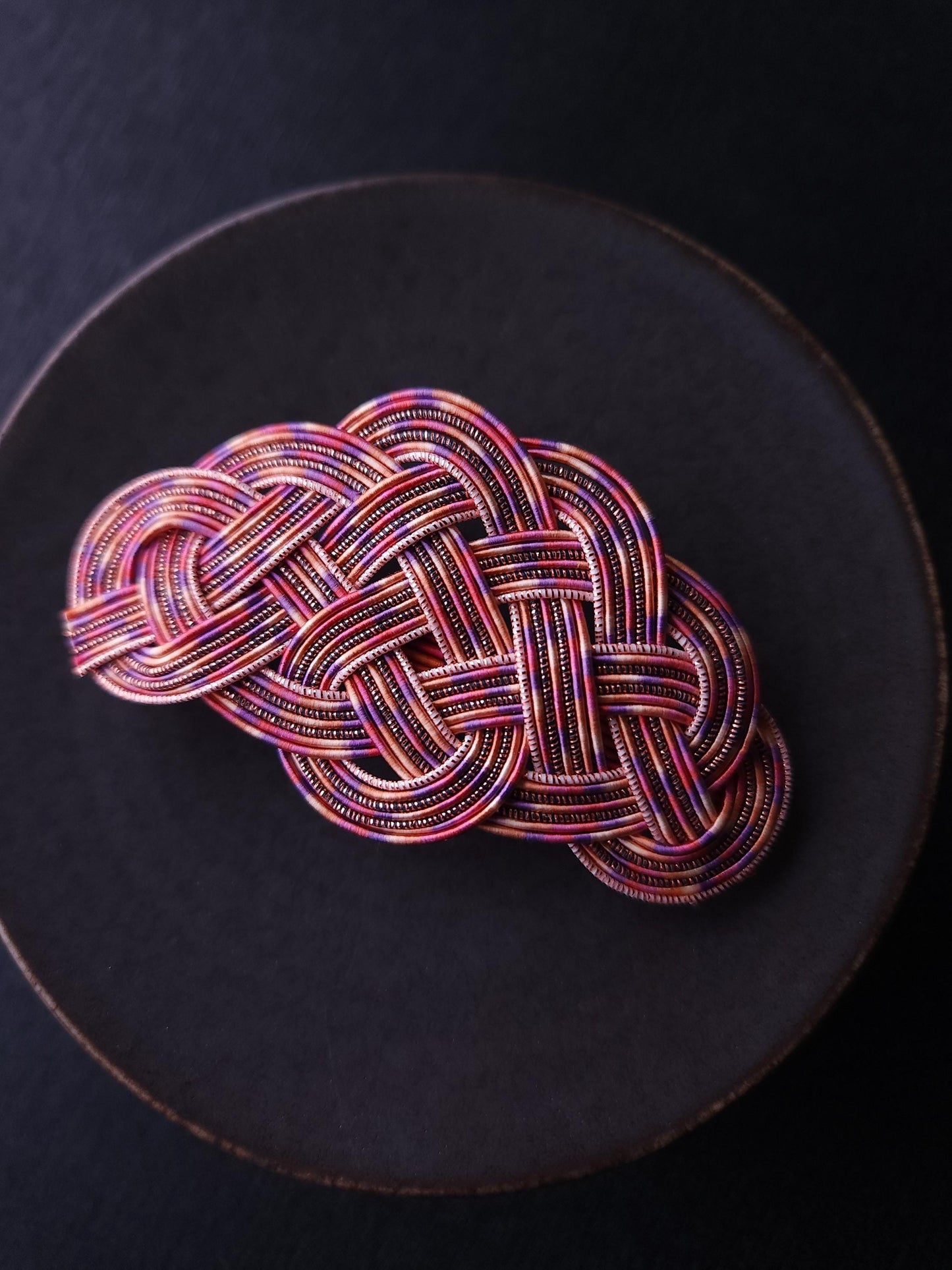 Hair Barrette - Pink Purple