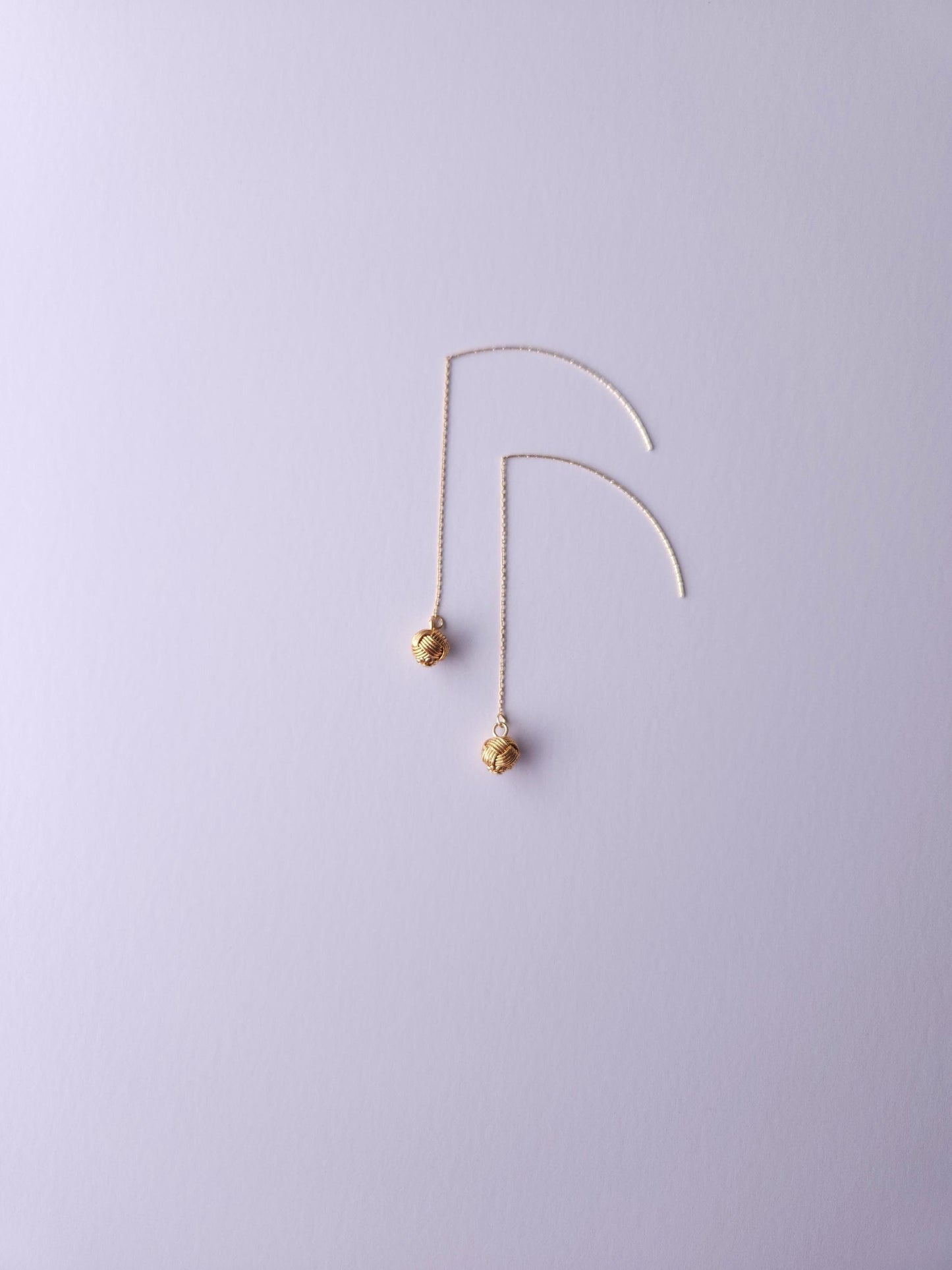 Threader - Metallic Gold