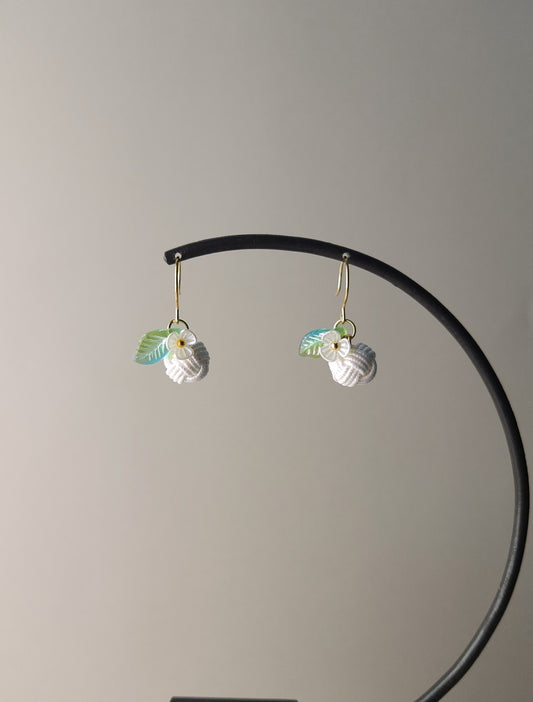 Fruits Earrings - Holographic White