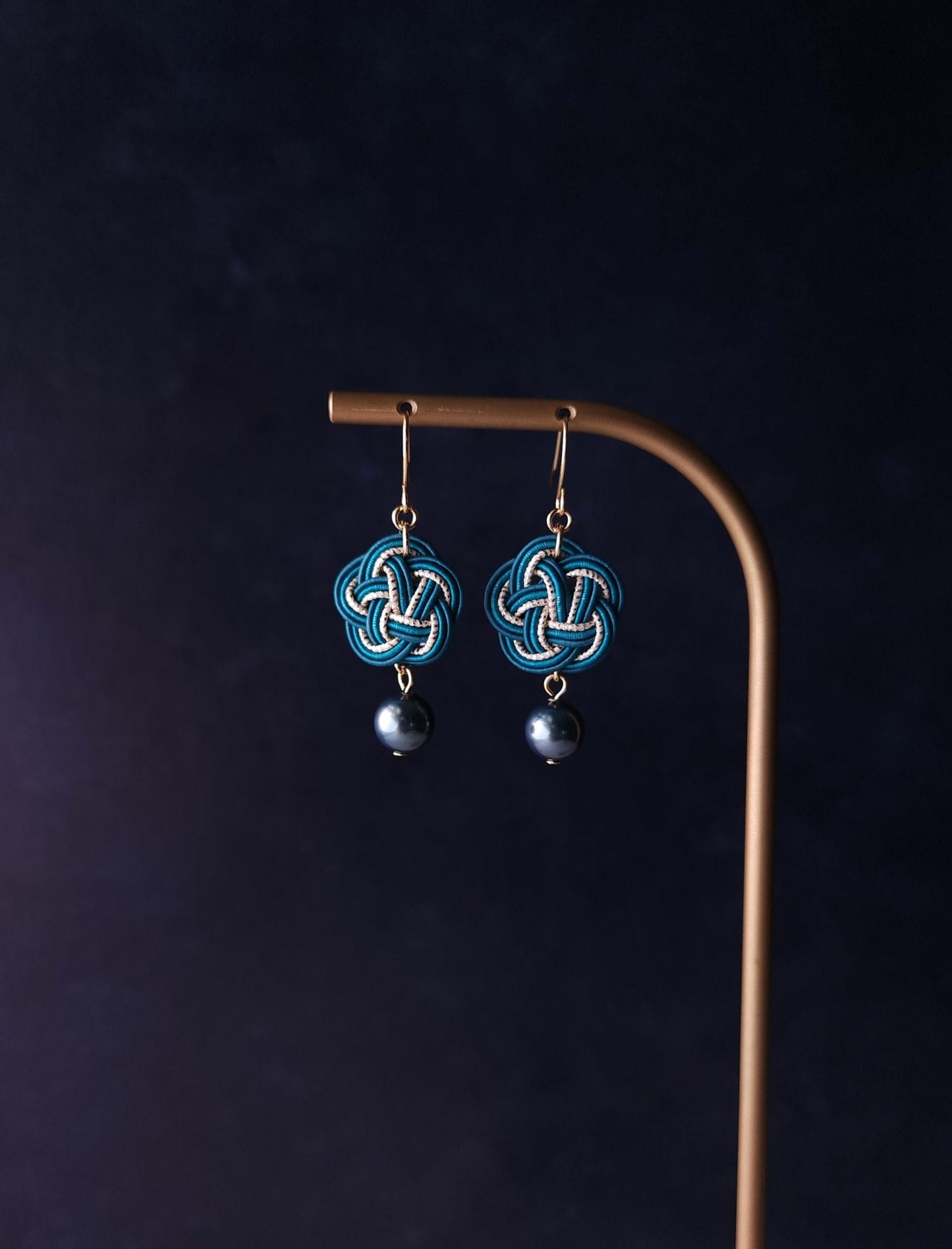 Plum Blossom - Teal Green