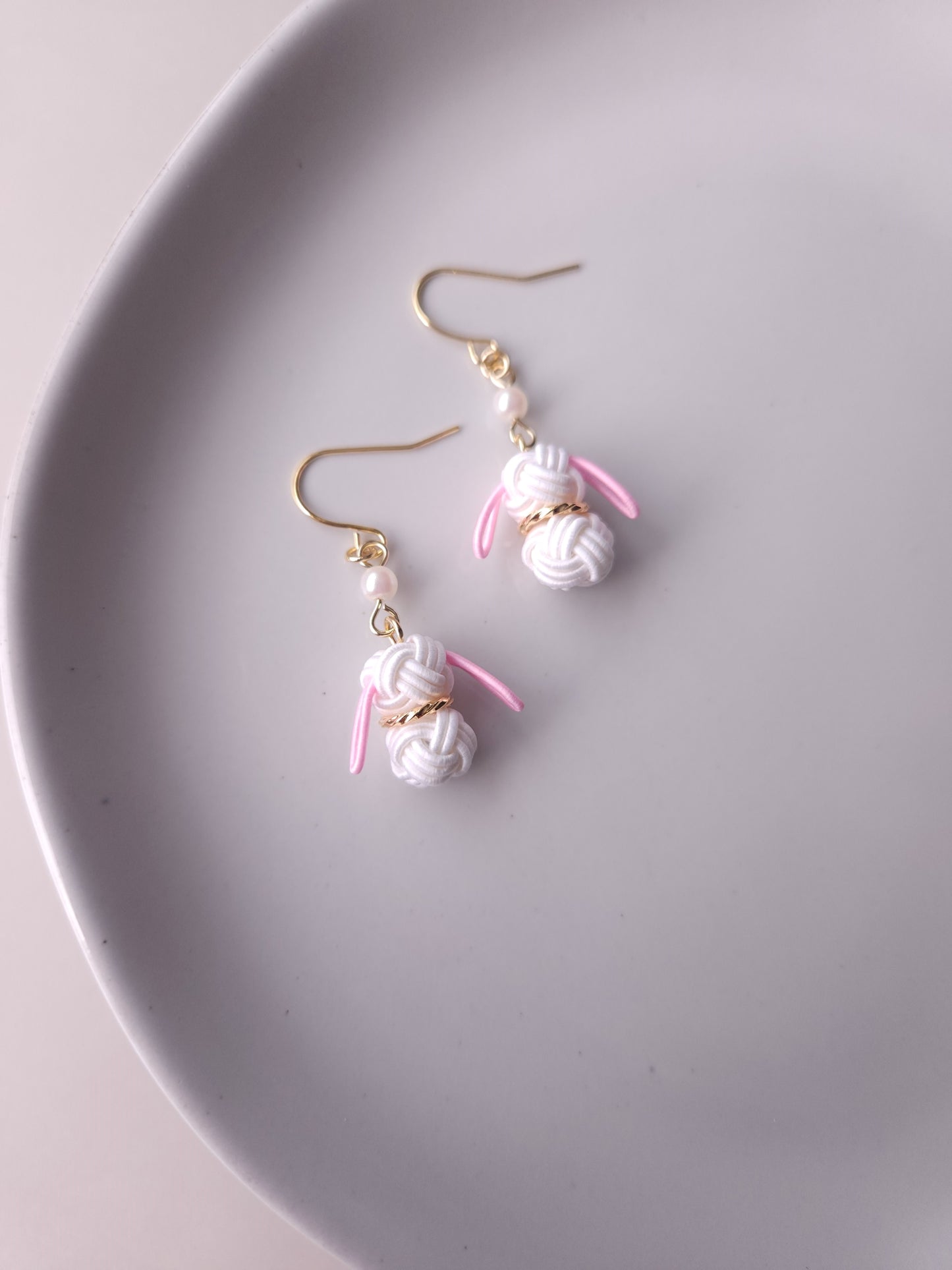 Bunny - White x Pink