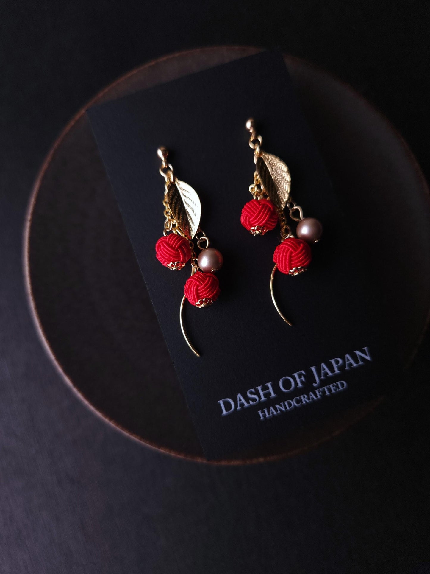 Flower Drop - Red