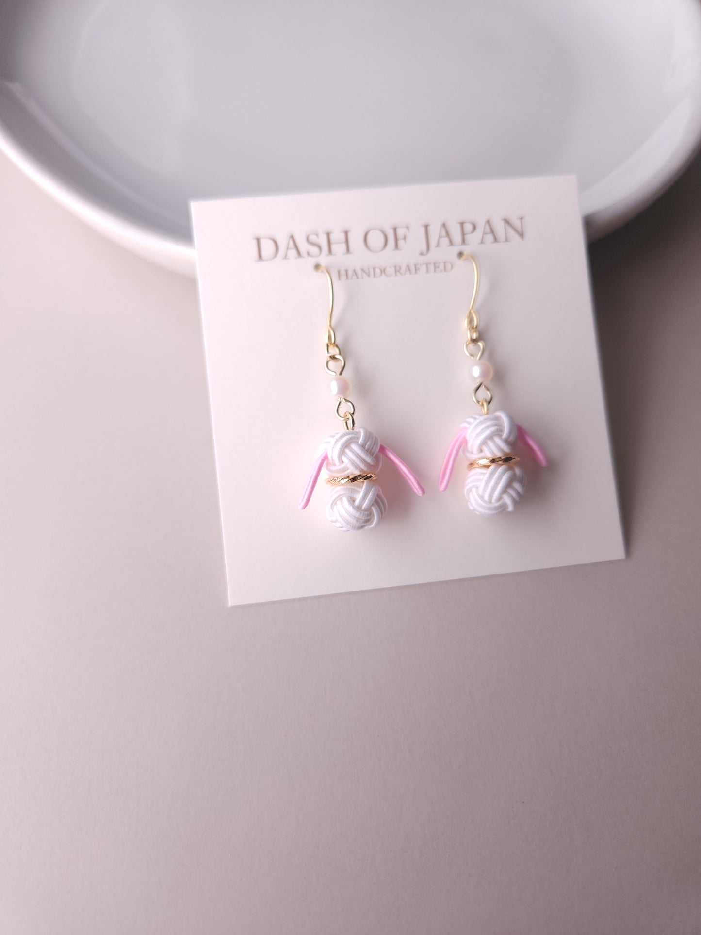 Bunny - White x Pink