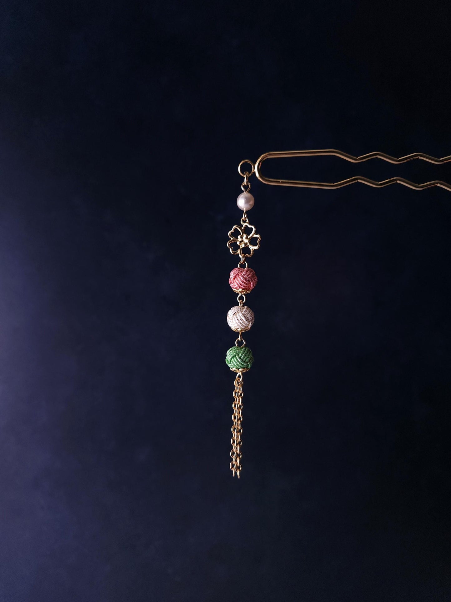 Kanzashi - Sakura Dango