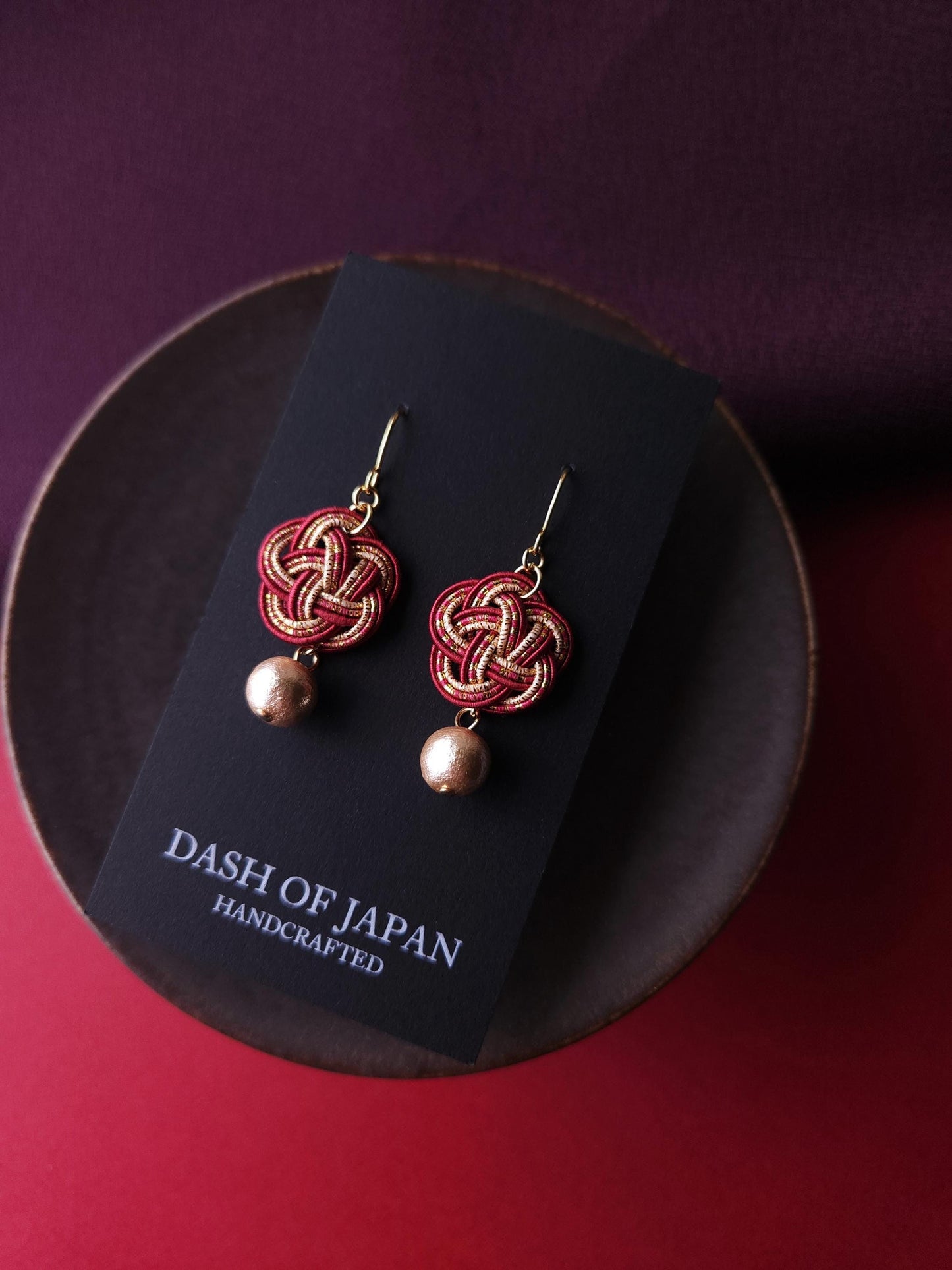 Plum Blossom - Wine Red