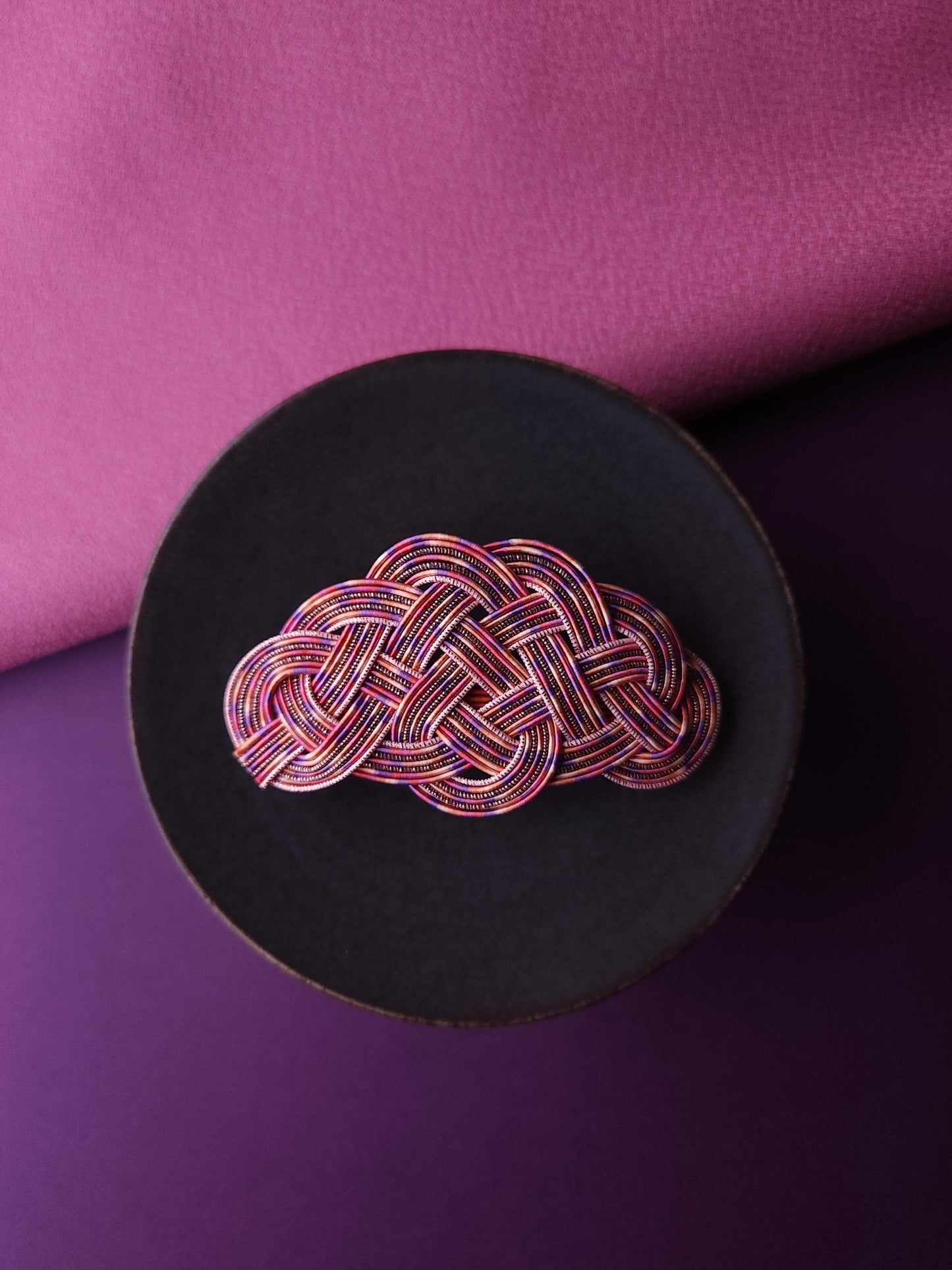 Hair Barrette - Pink Purple