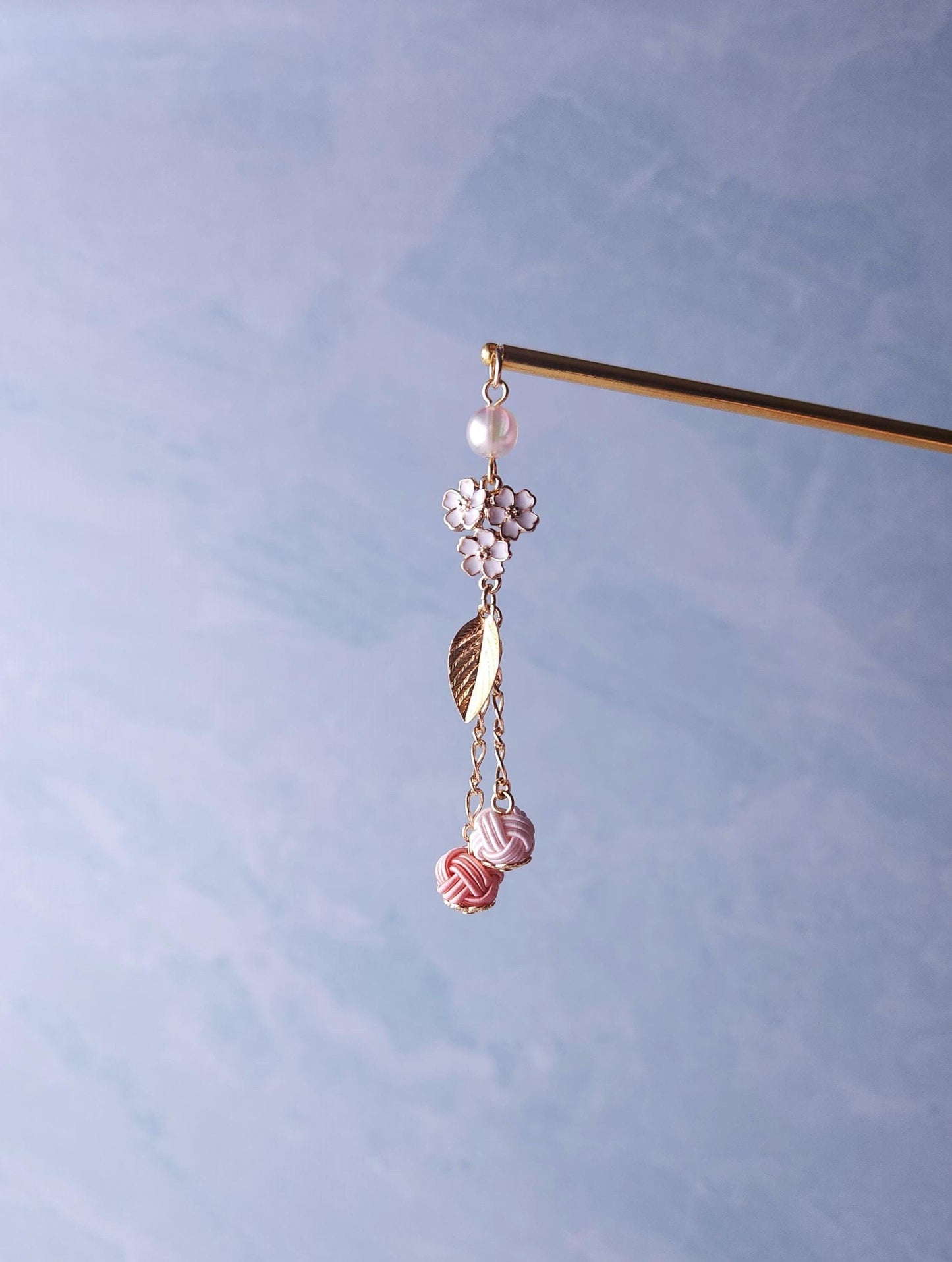 Kanzashi - Sakura Blossom Pink