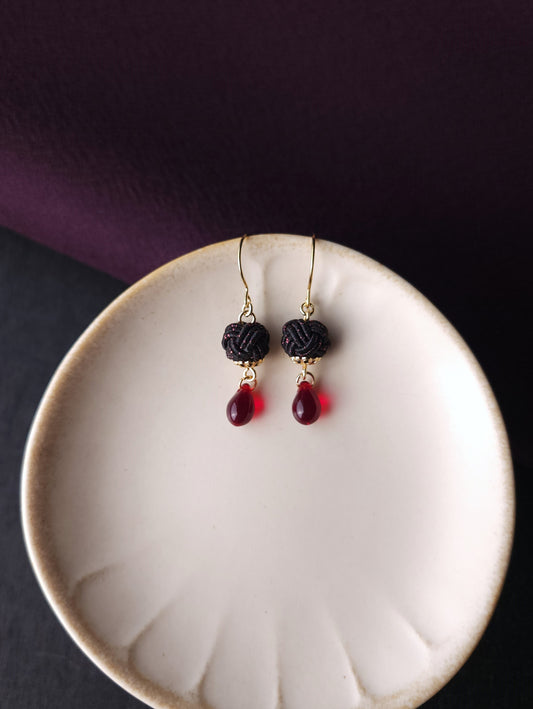 Simple Drop Earrings - Galaxy Pink