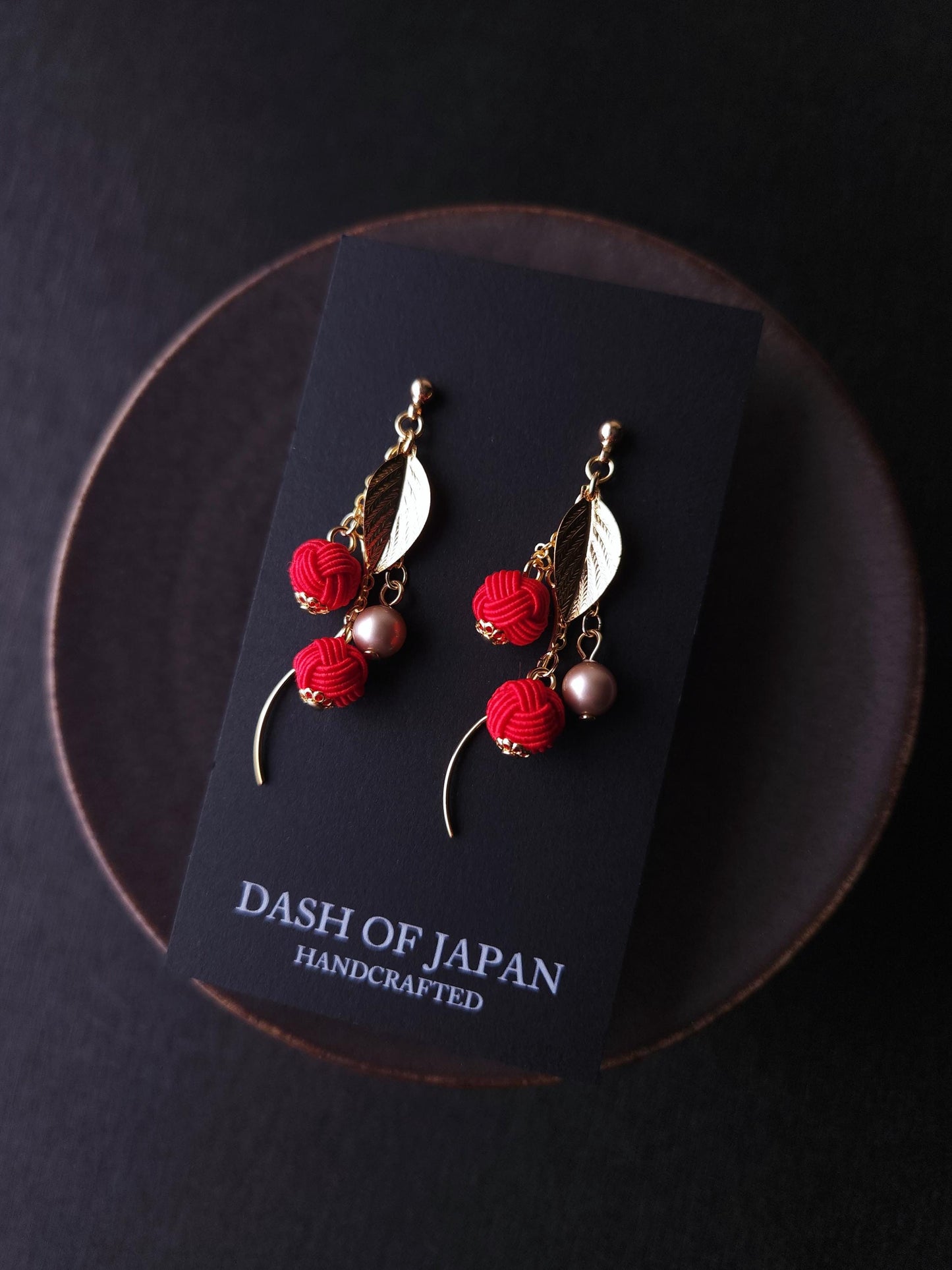 Flower Drop - Red