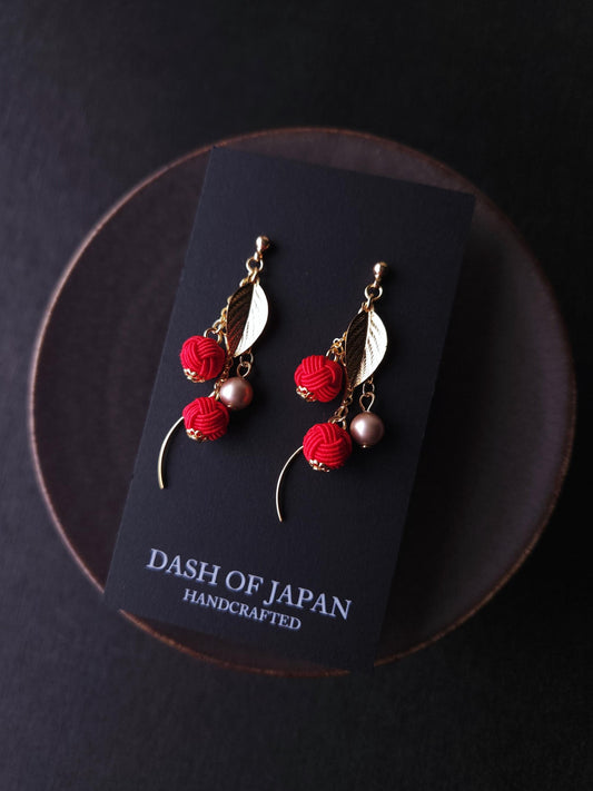 Flower Drop - Red