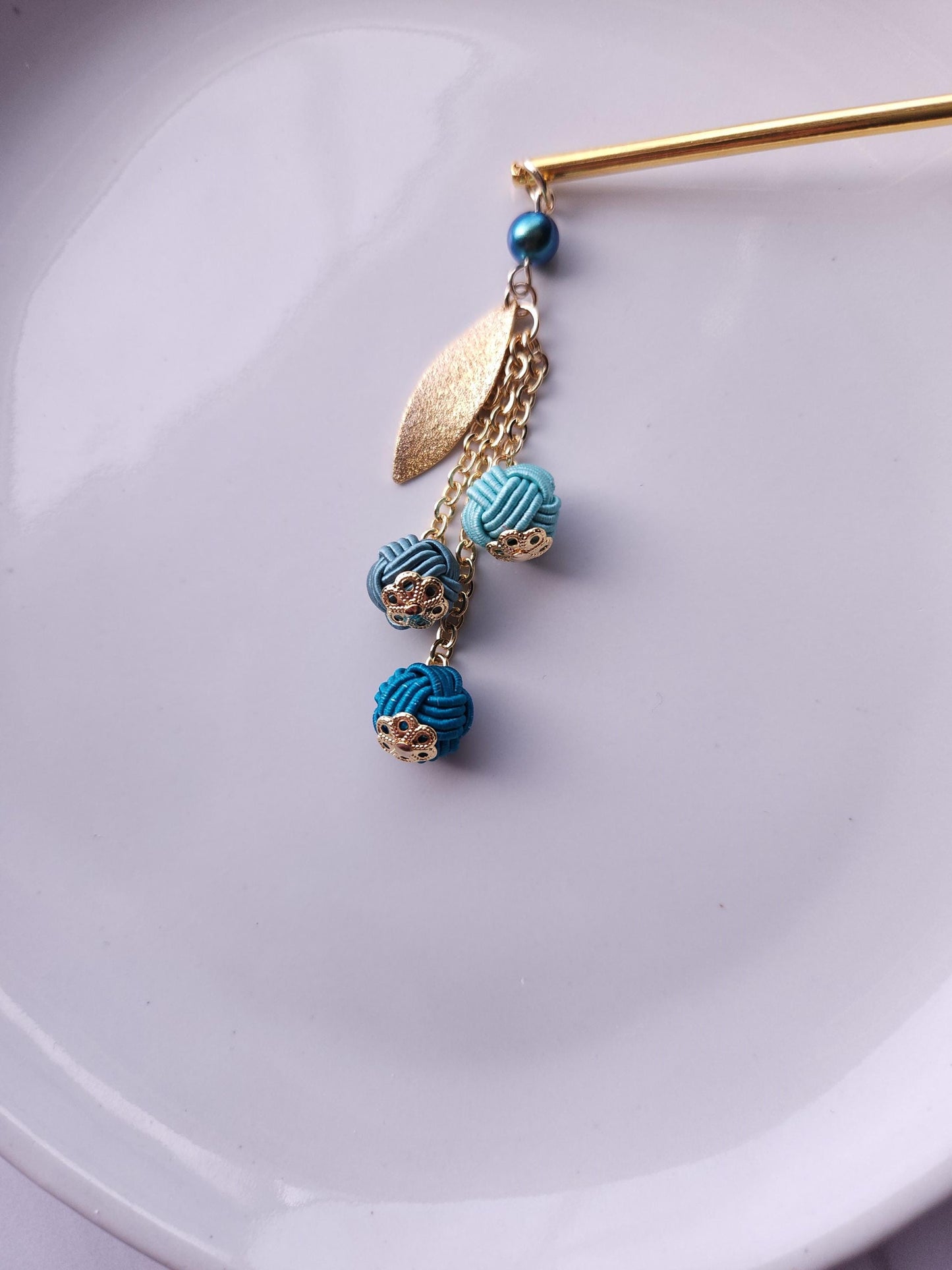 Kanzashi - Blue