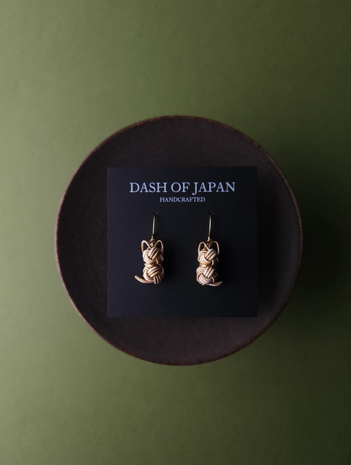 Cat Earrings - Brown Tabby