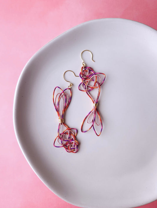Koi Fish - Pink Purple