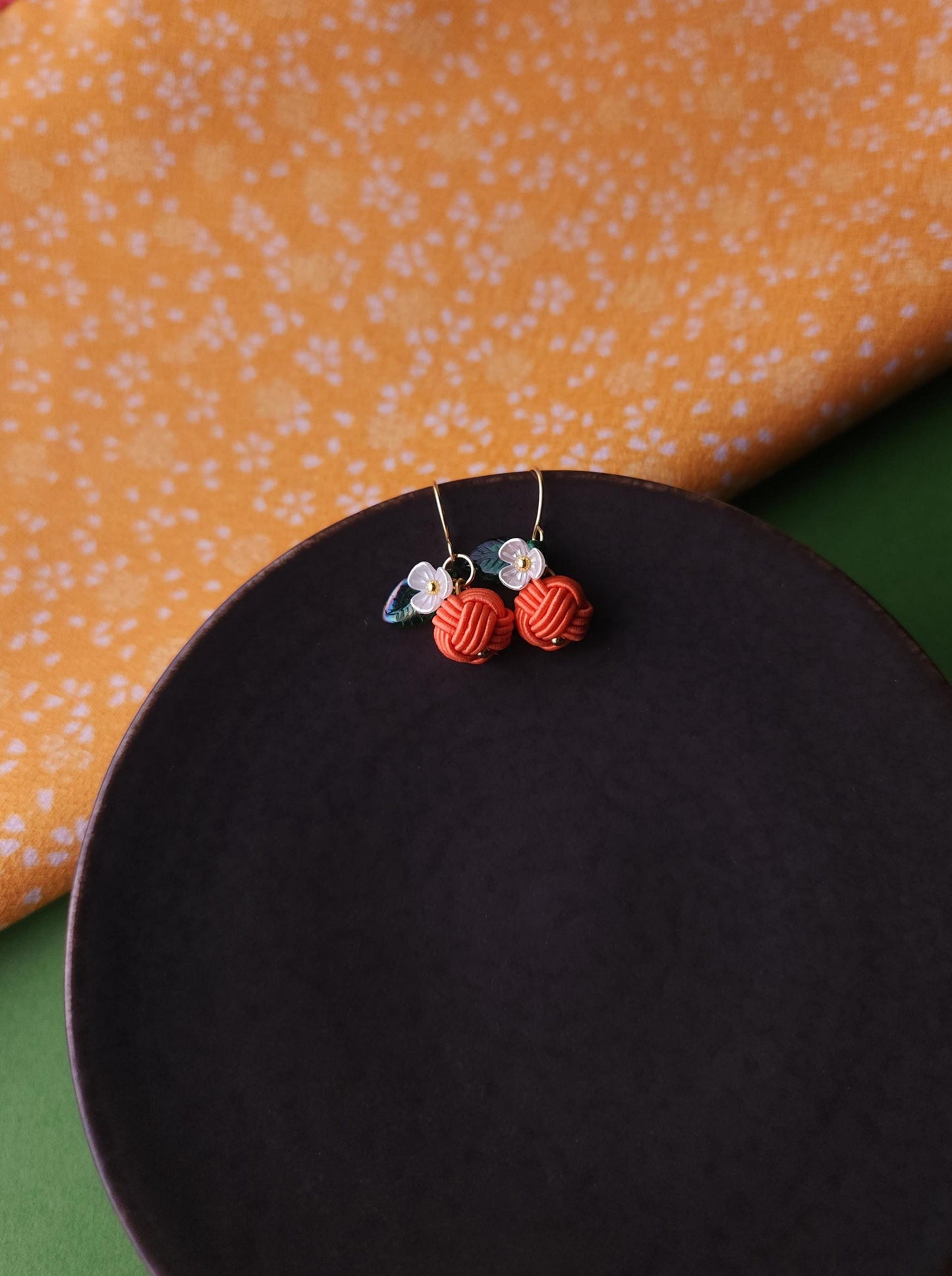 Fruit Earrings- Kaki