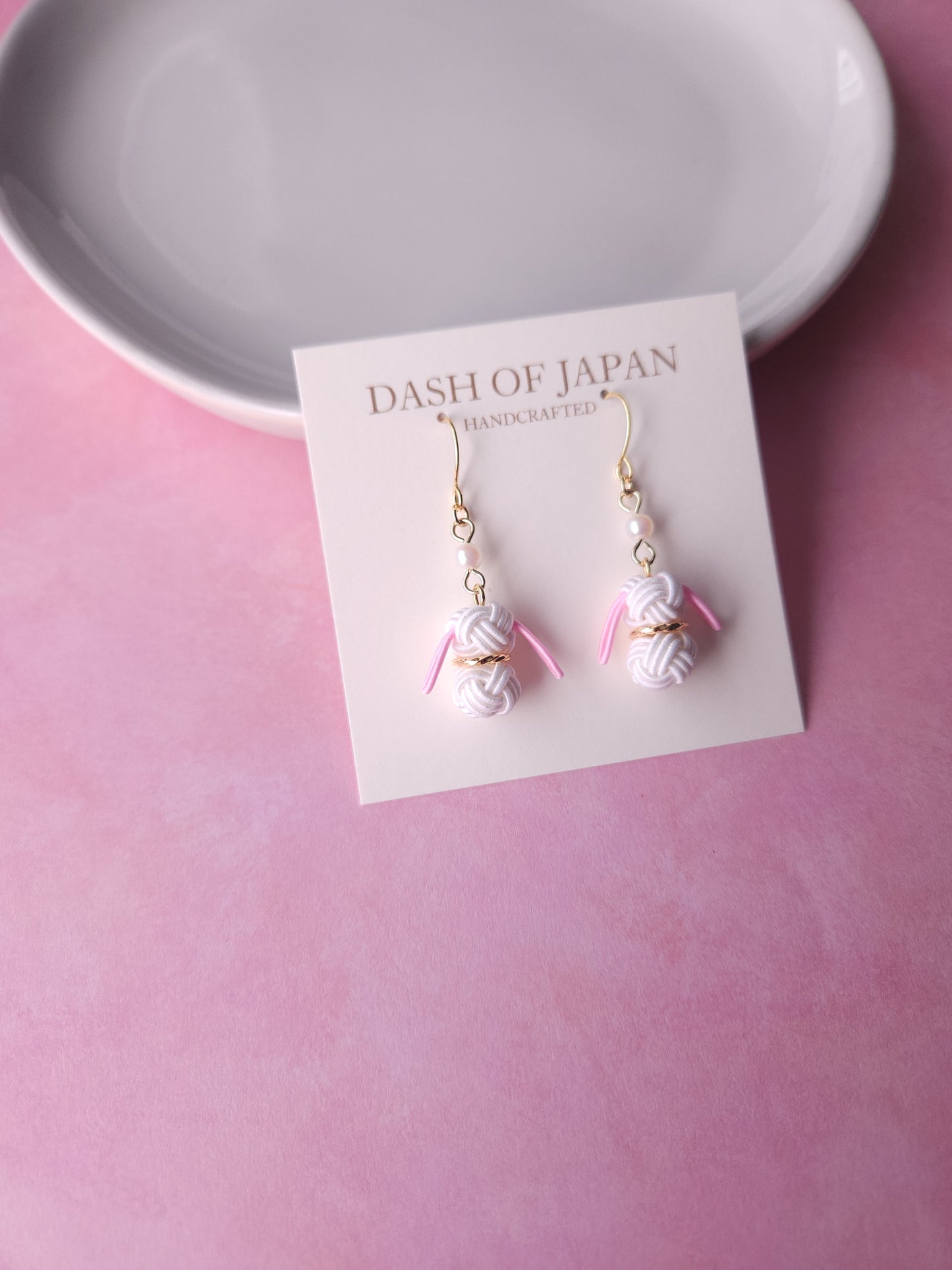 Bunny - White x Pink