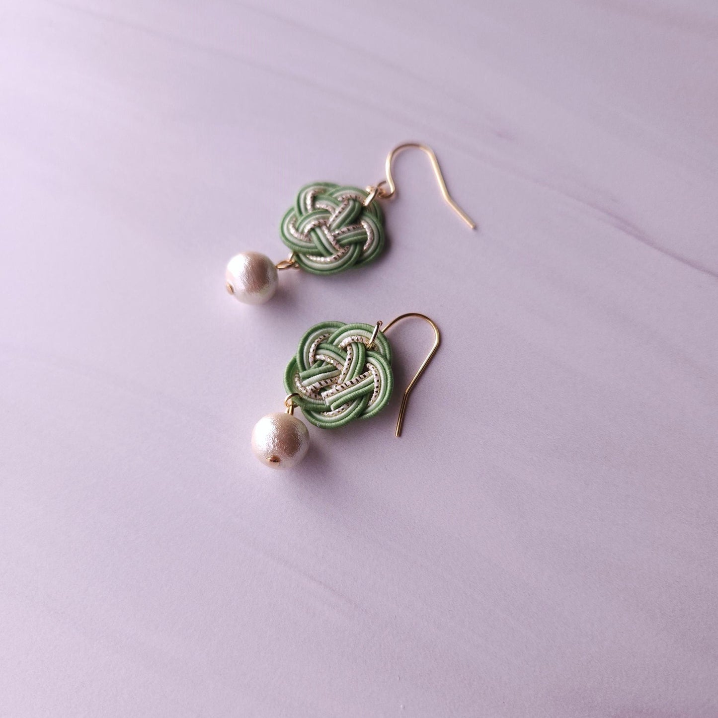 Plum Blossom - Light Green