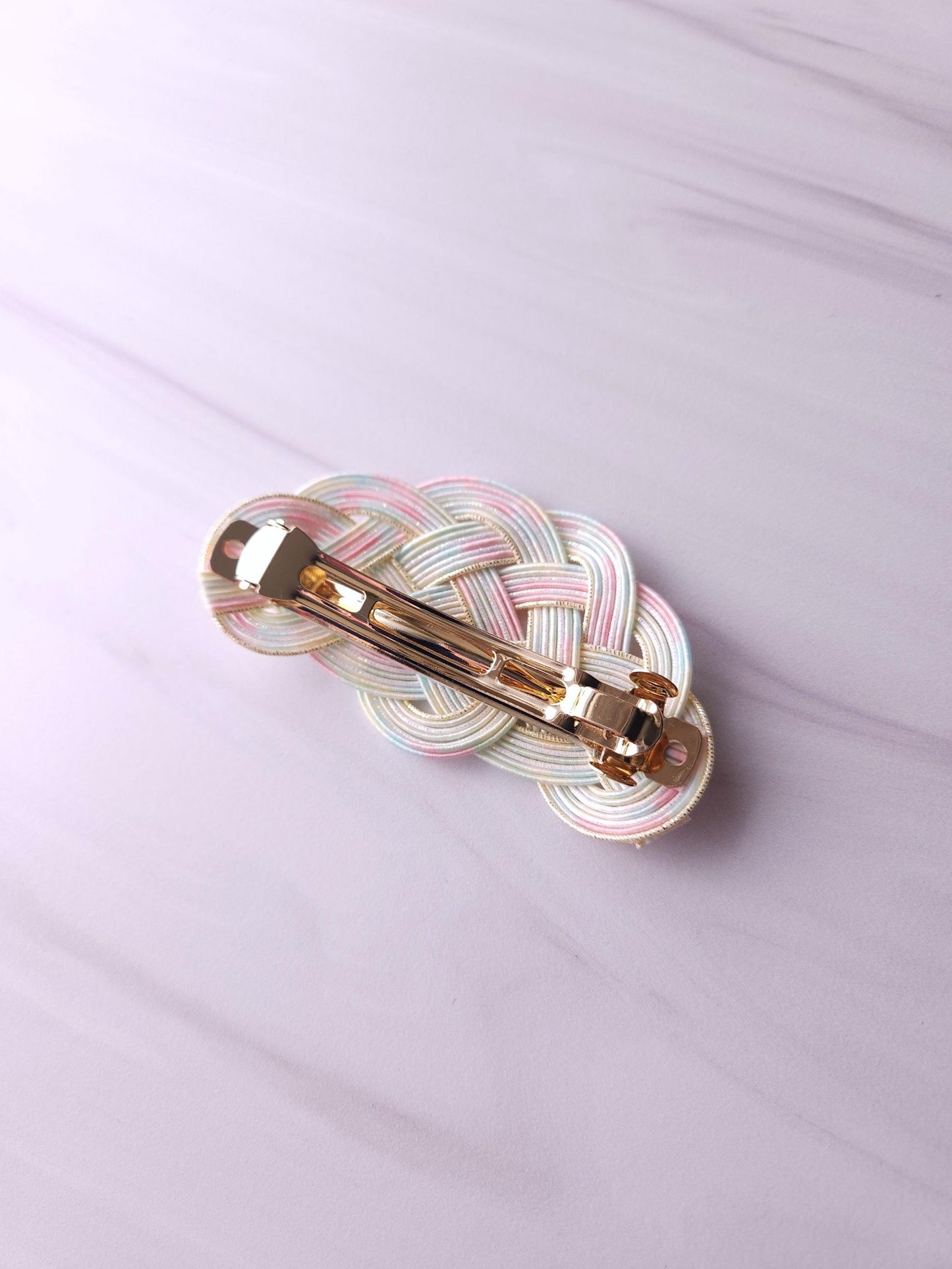 Hair Barrette - Pastel Rainbow