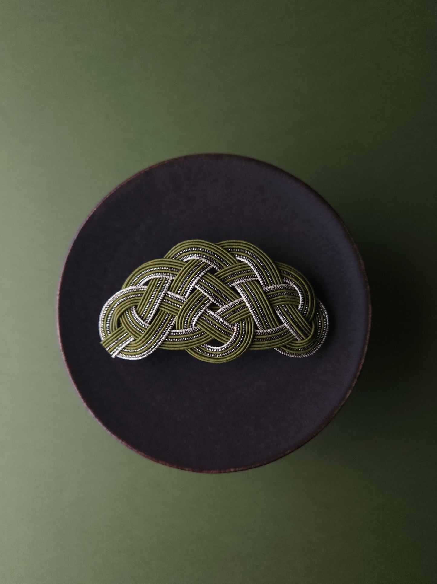 Hair Barrette - Matcha Green
