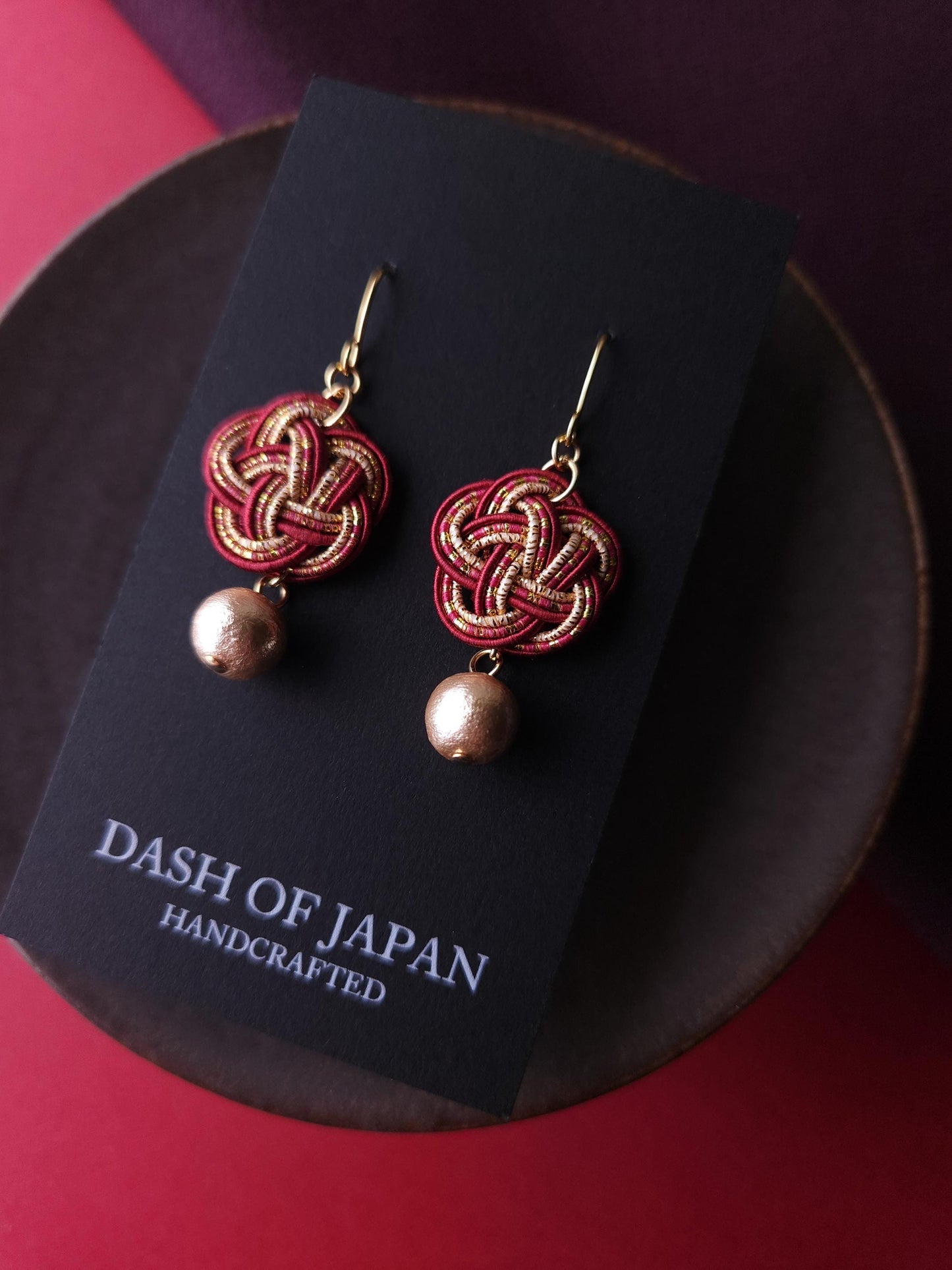 Plum Blossom - Wine Red