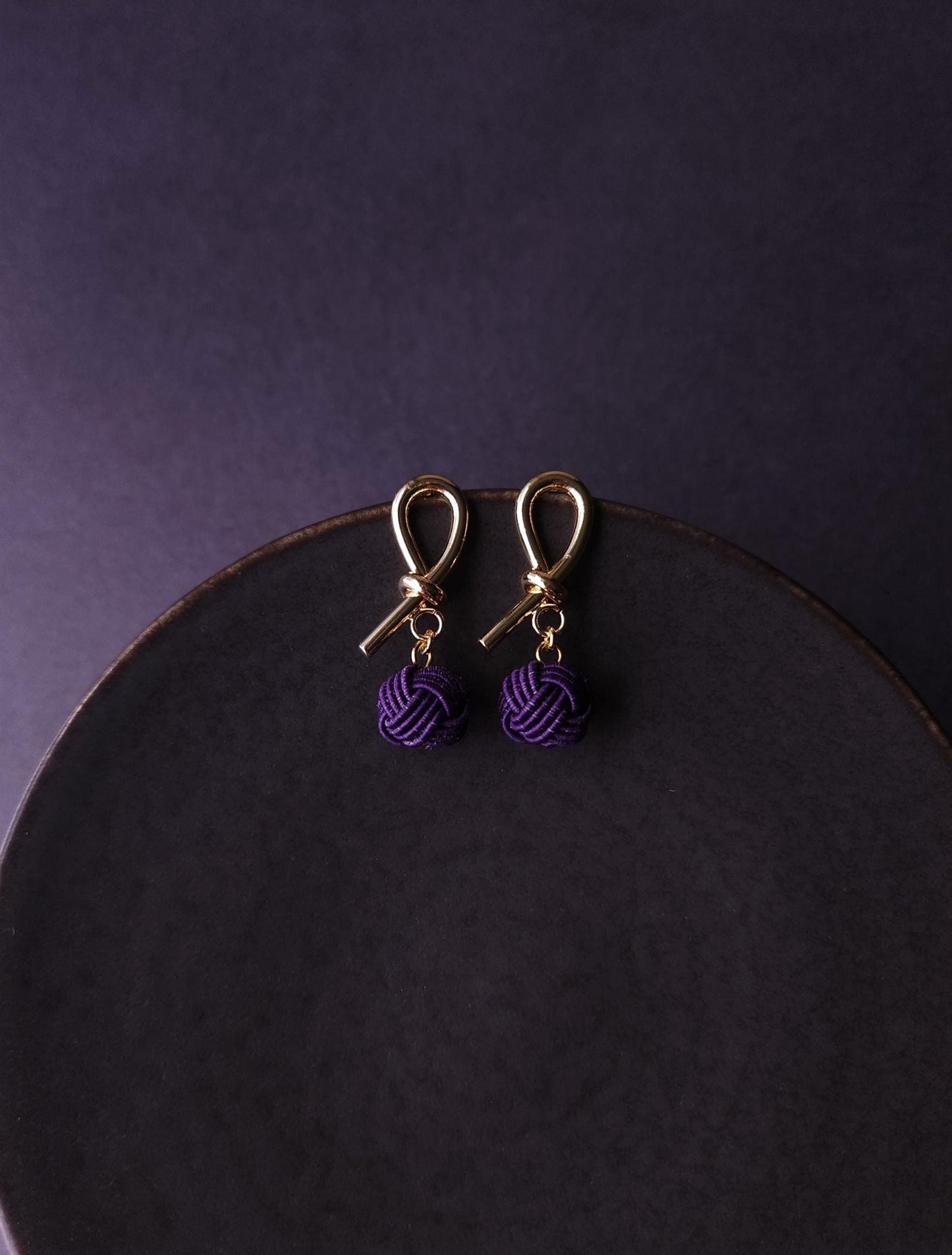 Knot - Eggplant Purple