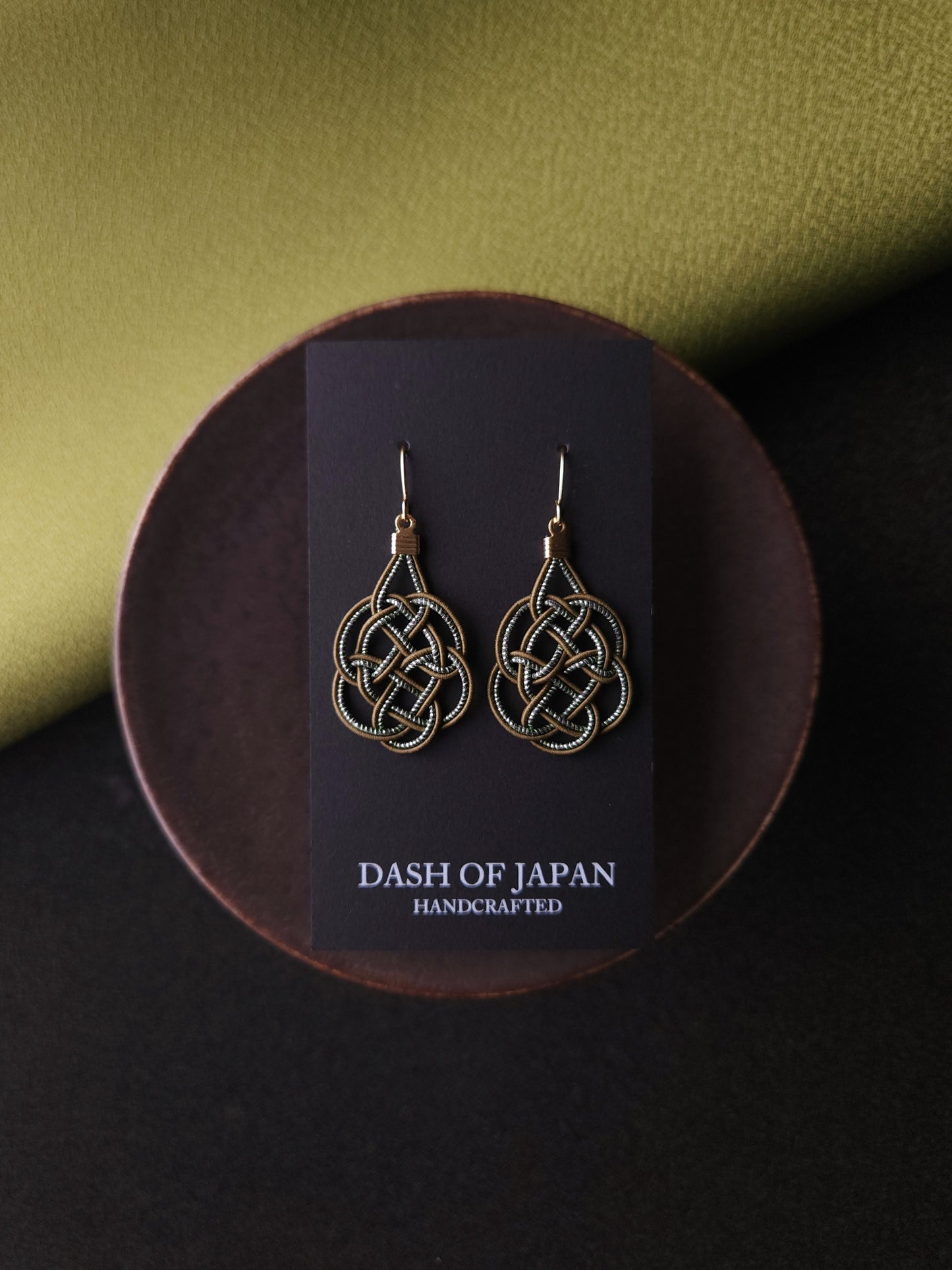 Geometric - Olive Green
