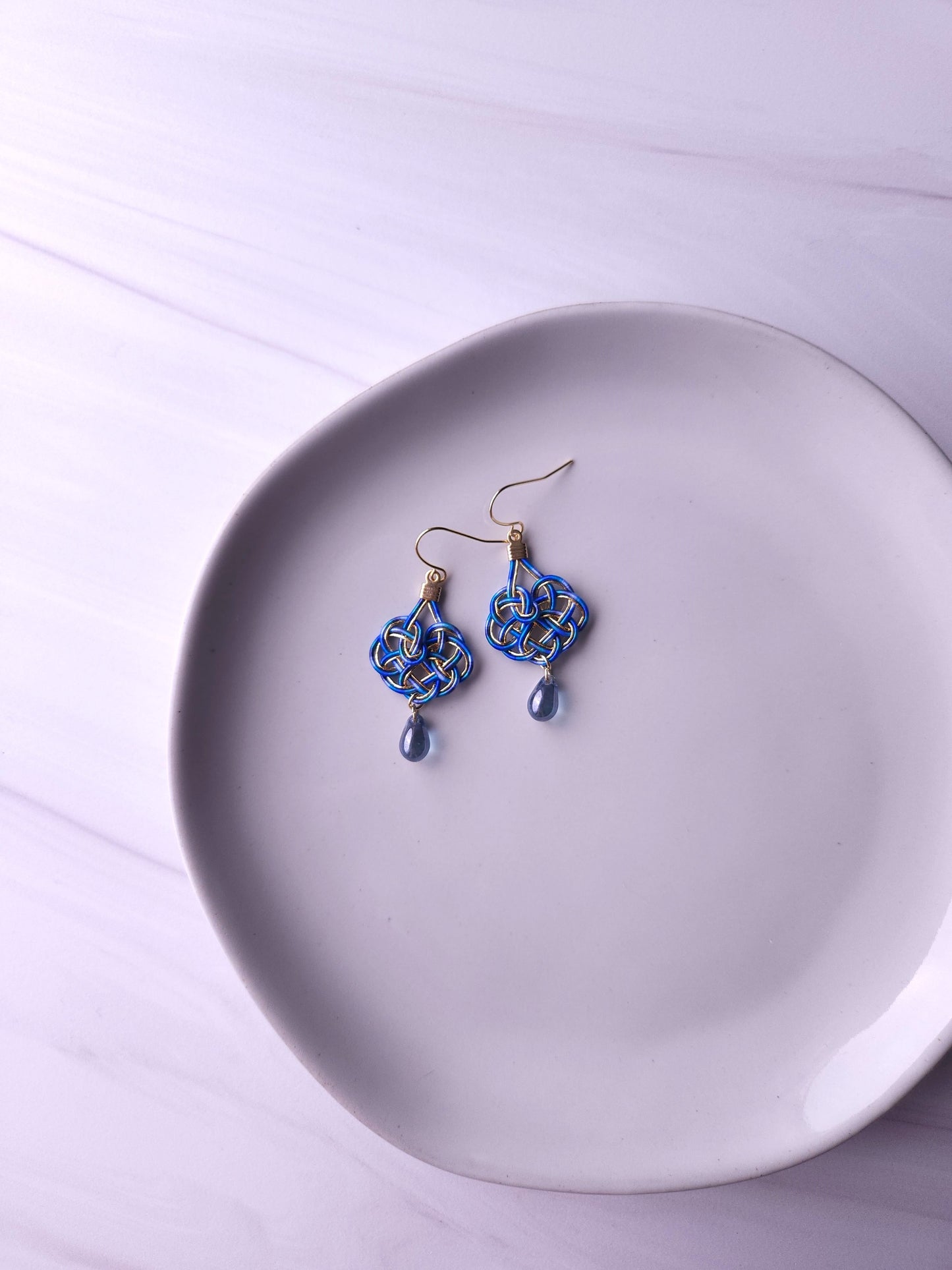 Kesa knot - Blue Mix