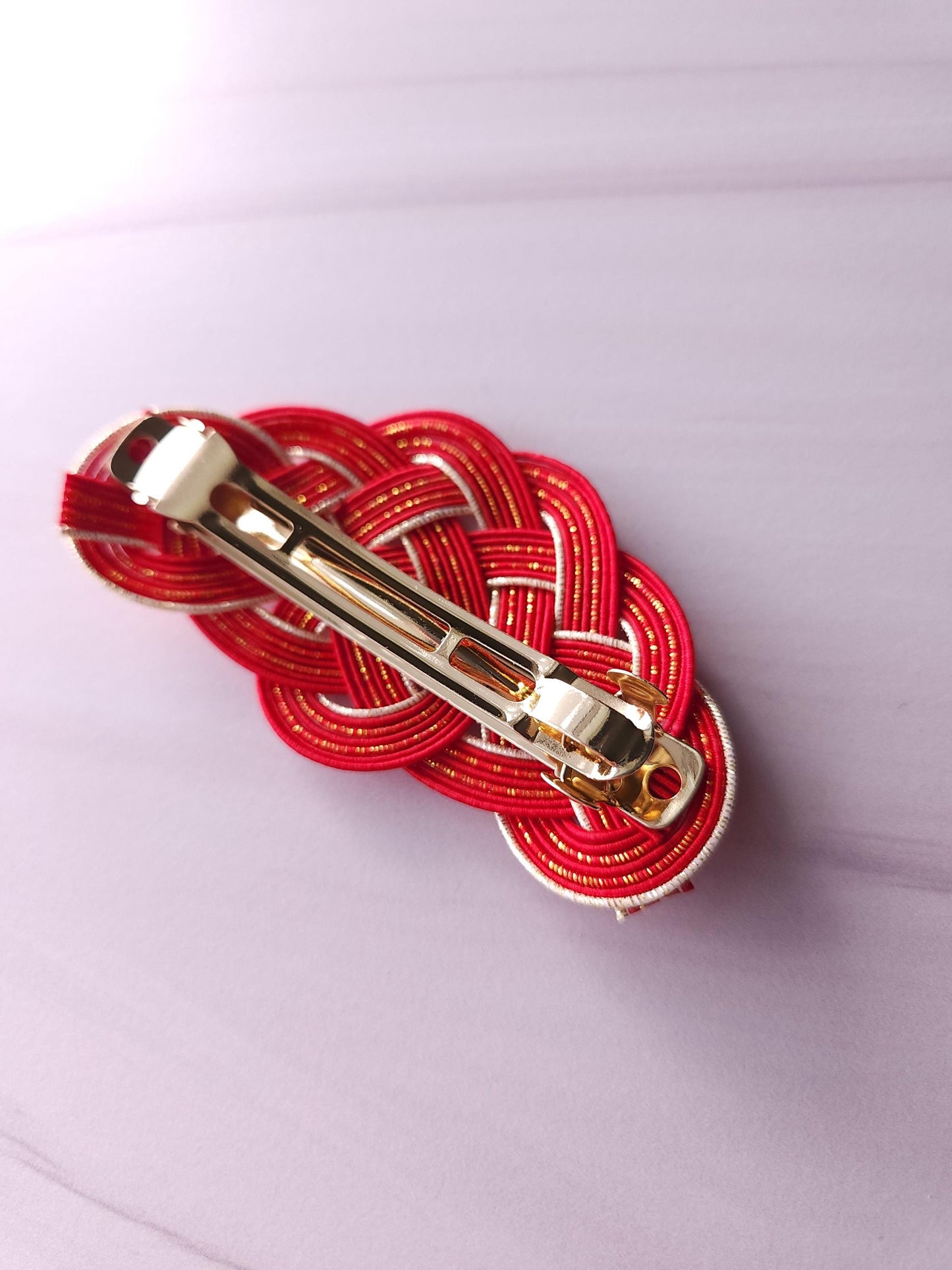 Hair Barrette - Red