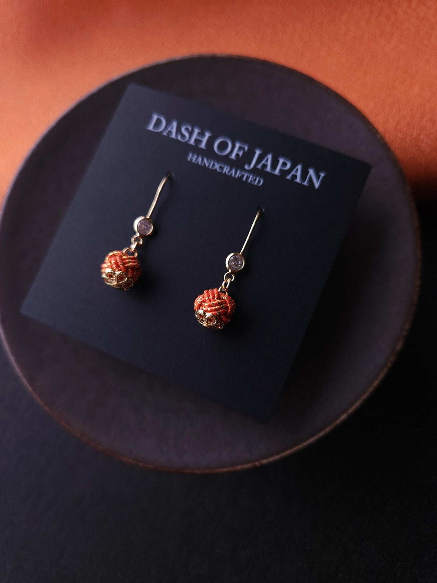 Simple Drop - Orange and Gold