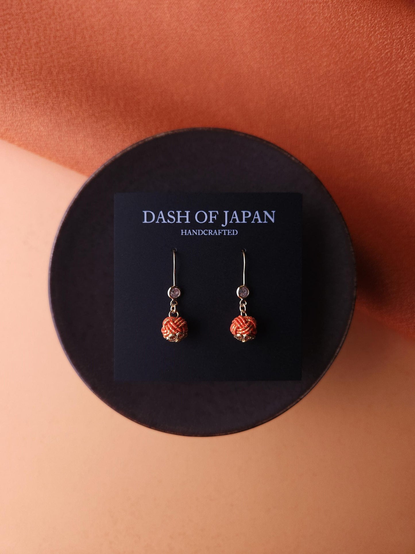 Simple Drop - Orange and Gold