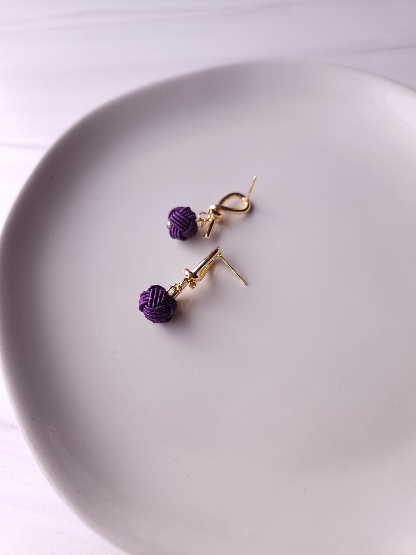 Knot - Eggplant Purple