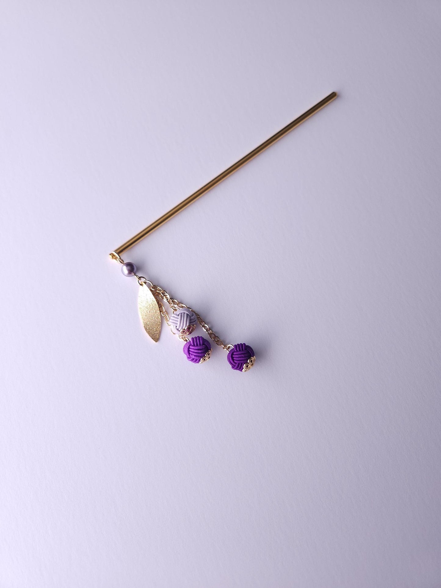 Kanzashi - Purple