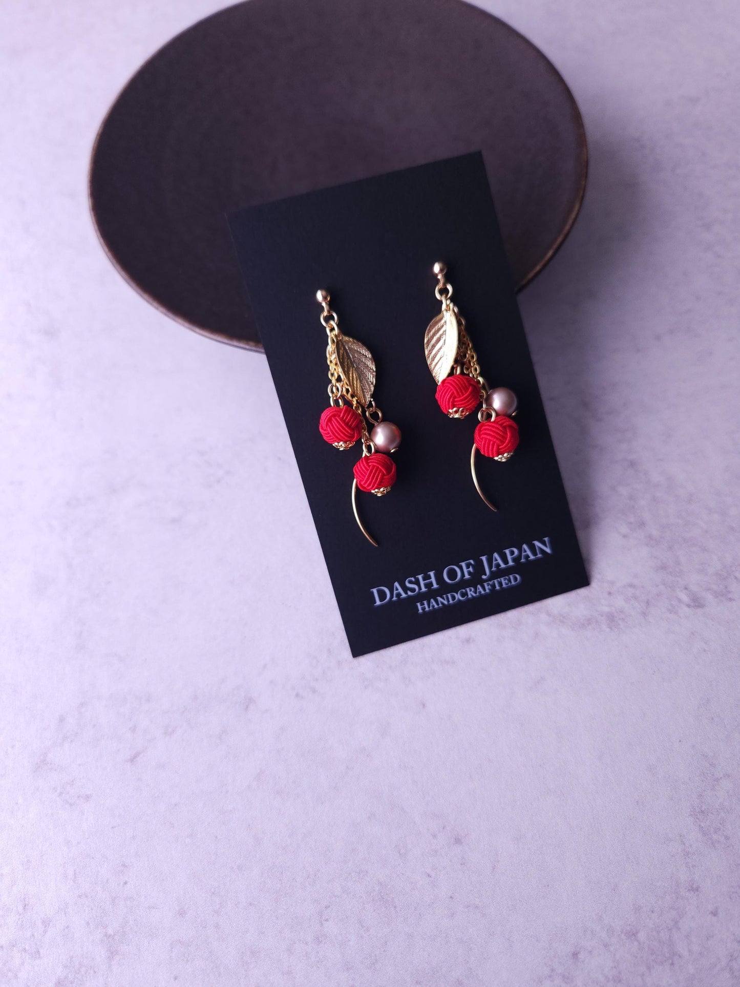 Flower Drop - Red