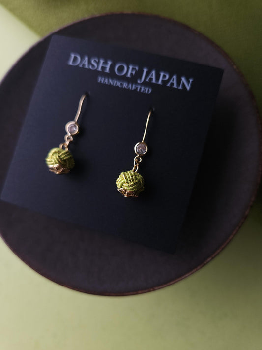 Simple  Drop - Lime Green and Gold