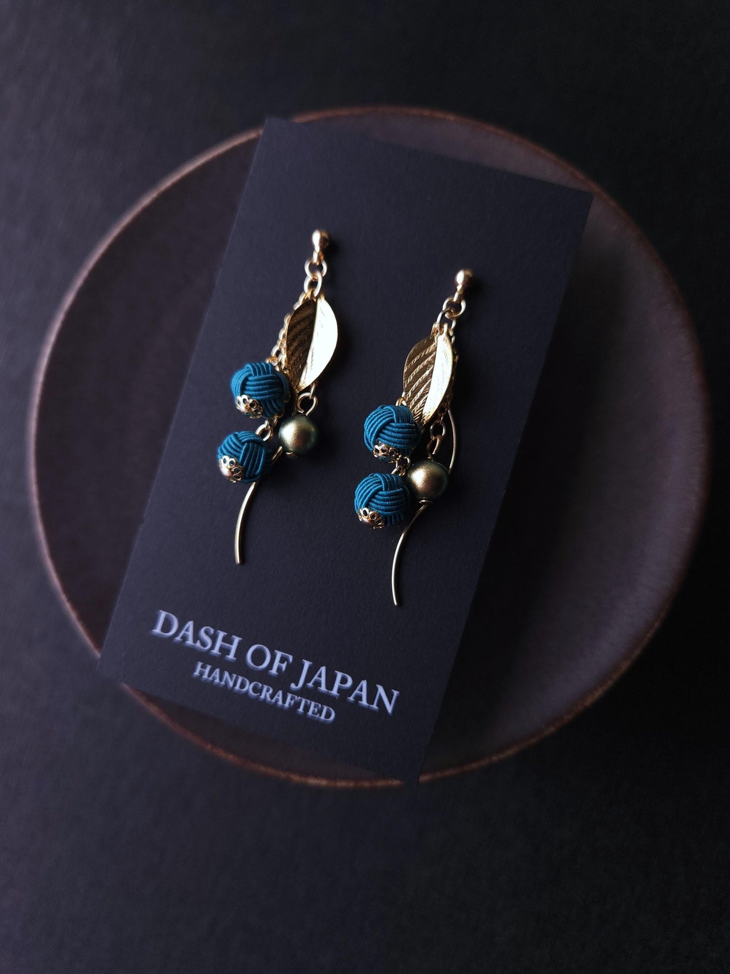 Flower Drop - Teal Green