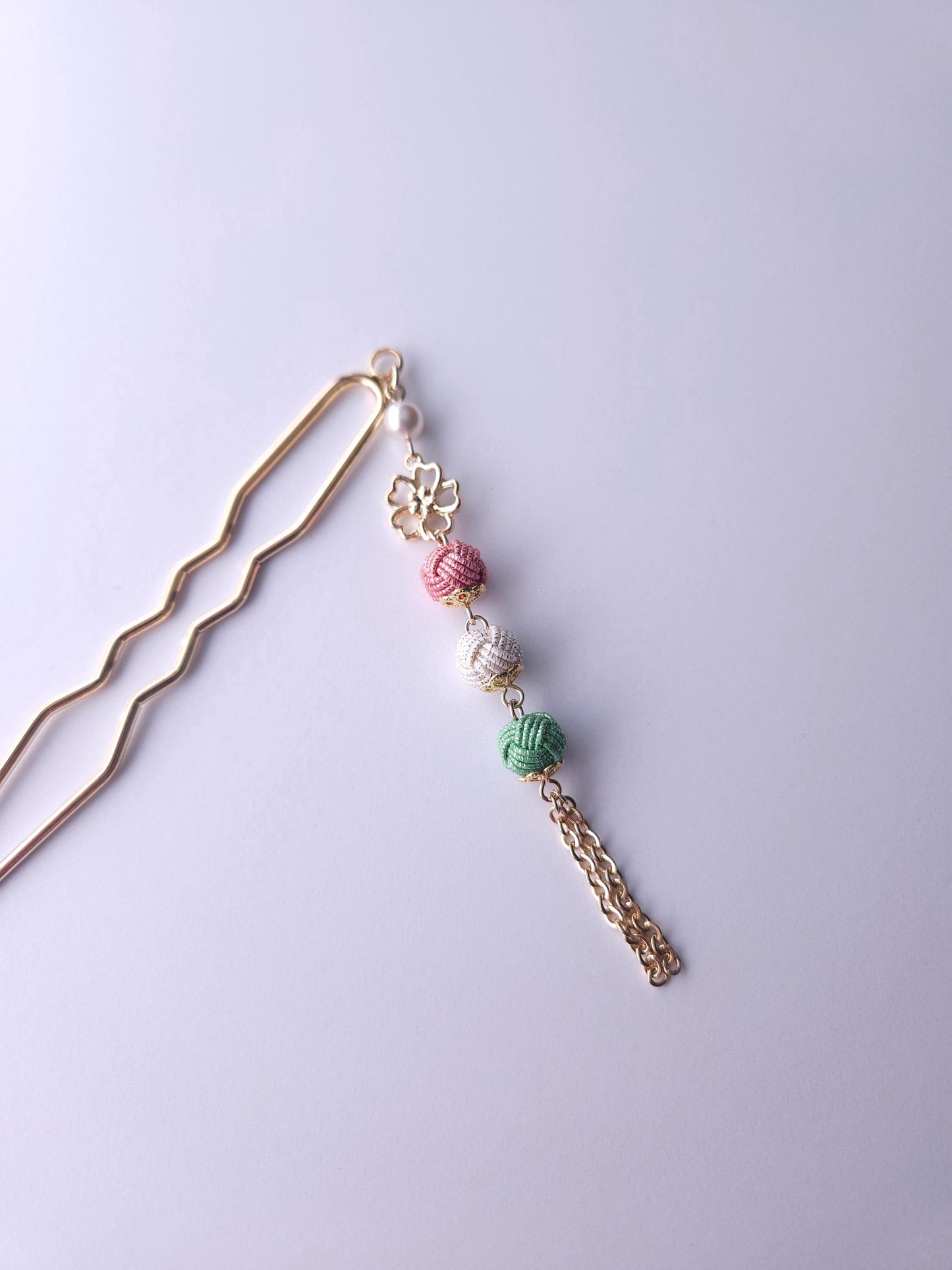 Kanzashi - Sakura Dango