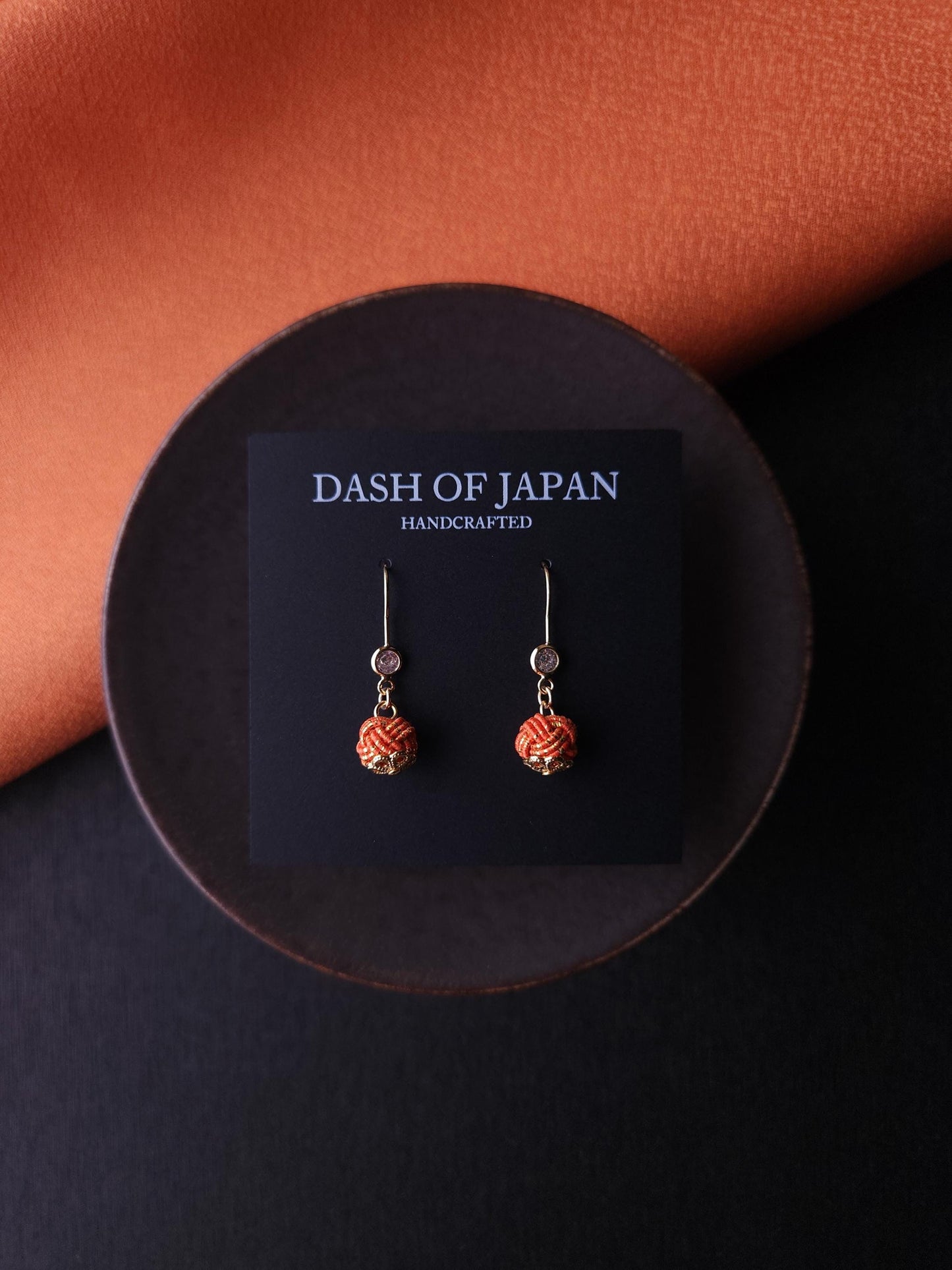 Simple Drop - Orange and Gold