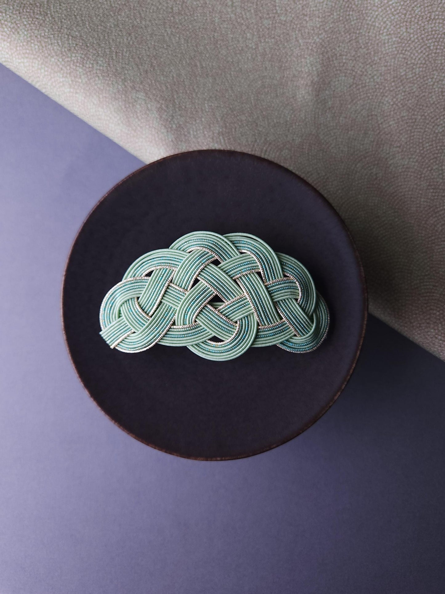 Hair Barrette - Light Green
