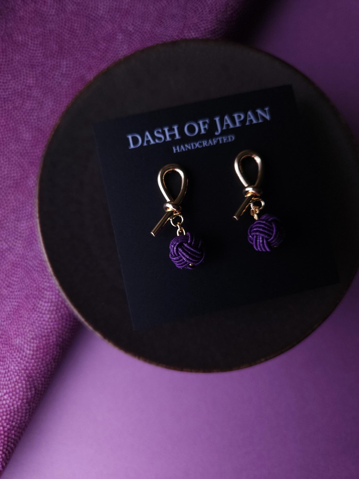 Knot - Eggplant Purple