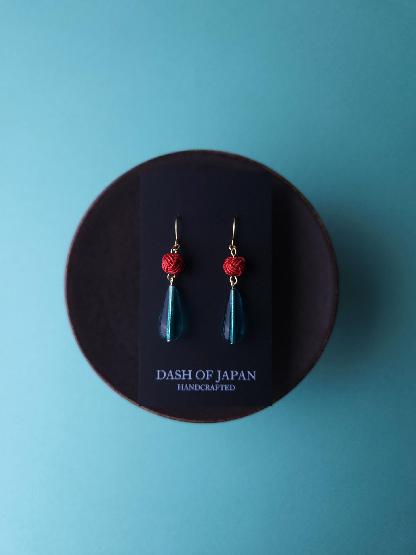 Teardrop - Blue and Red