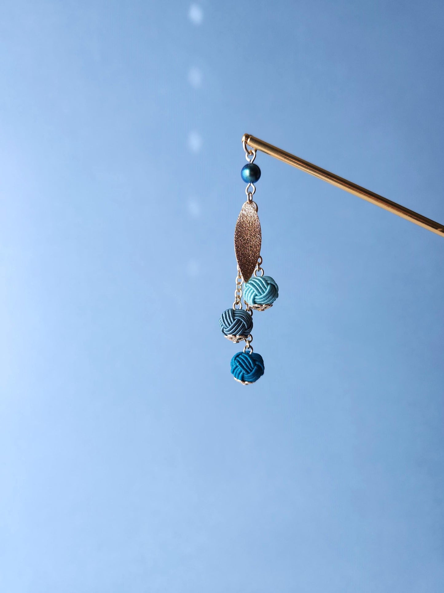 Kanzashi - Blue