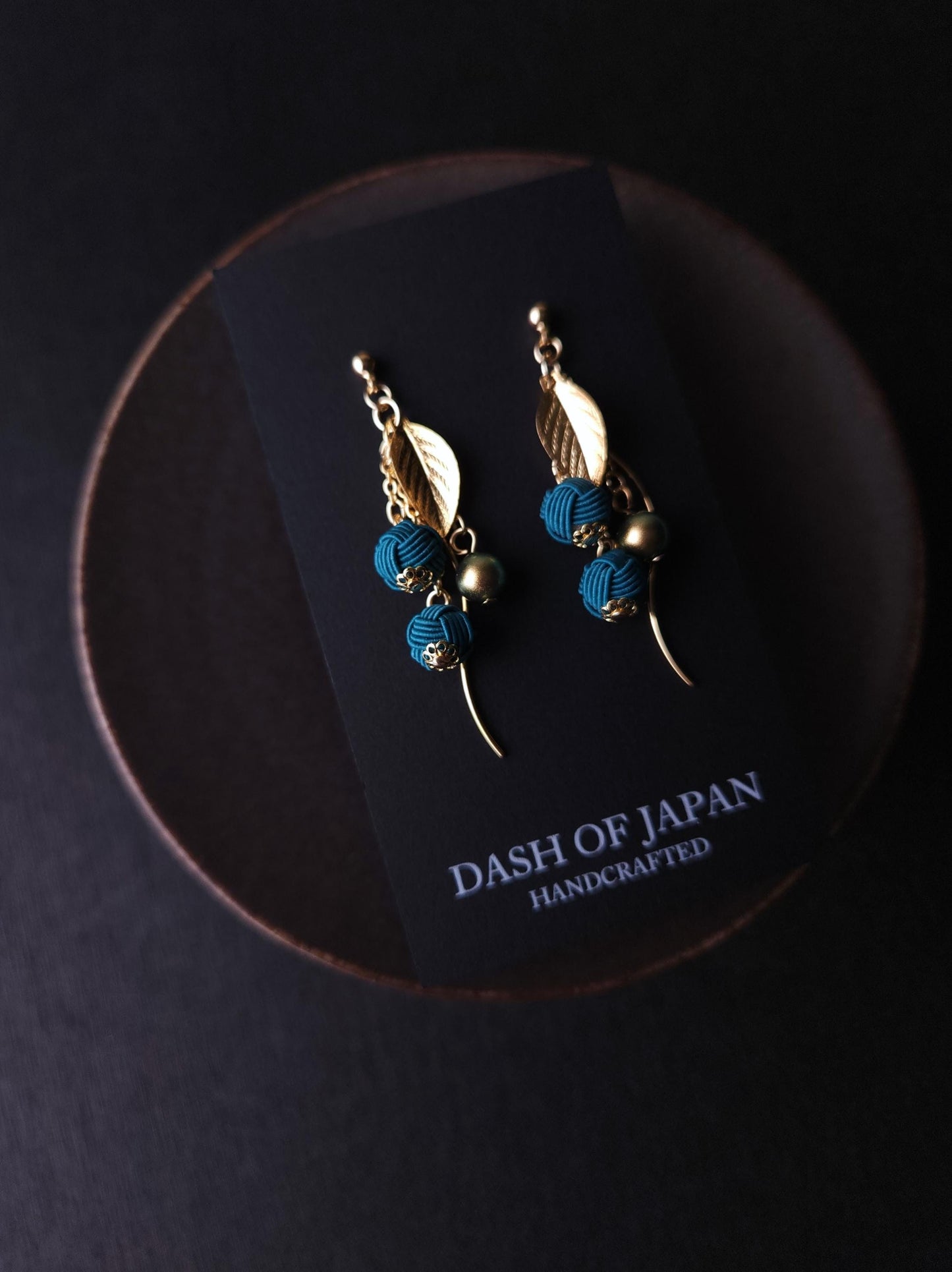 Flower Drop - Teal Green