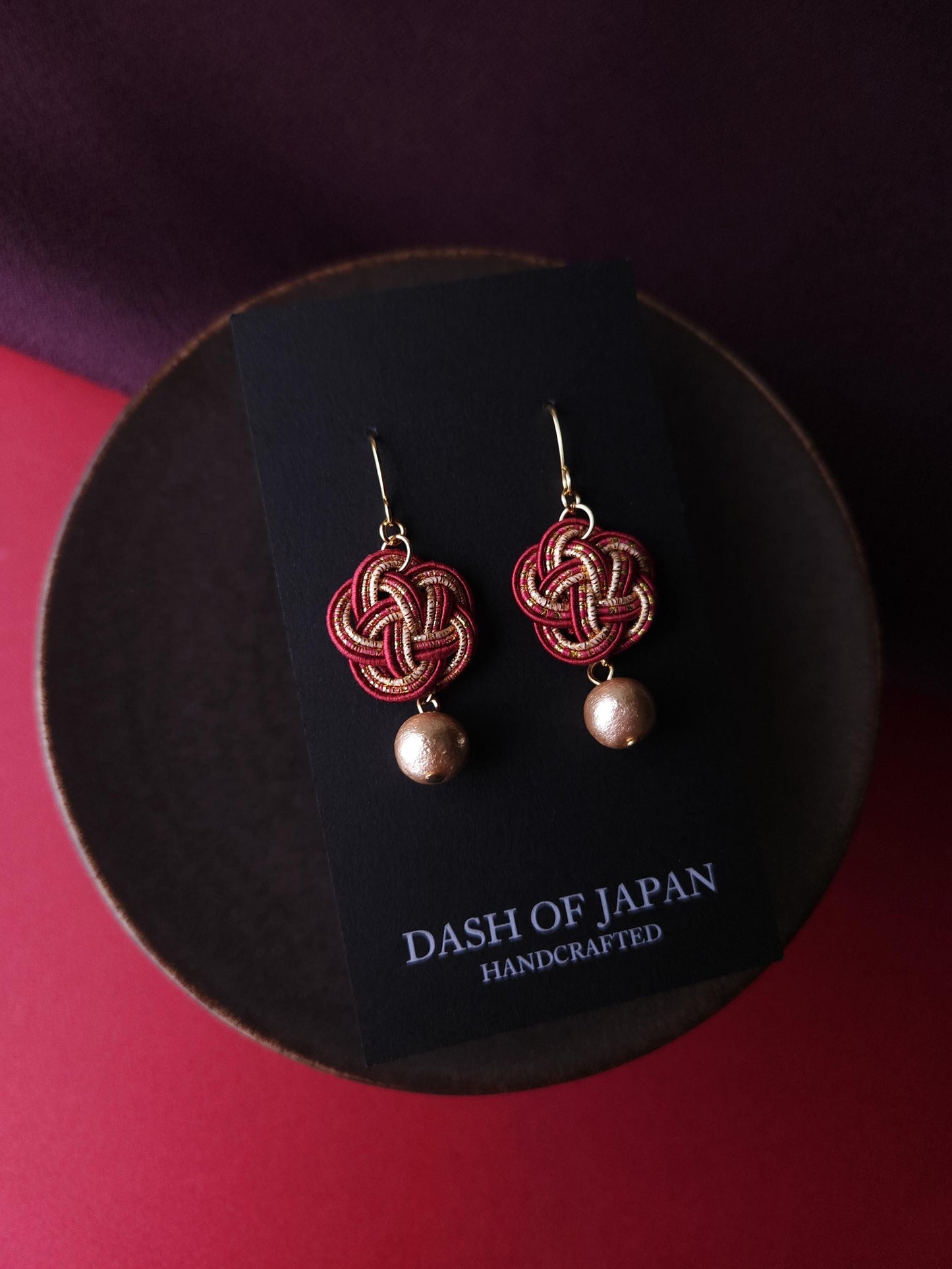 Plum Blossom - Wine Red