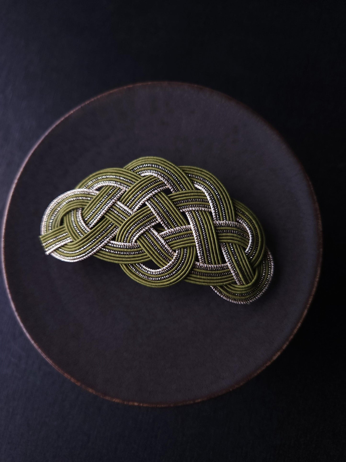 Hair Barrette - Matcha Green